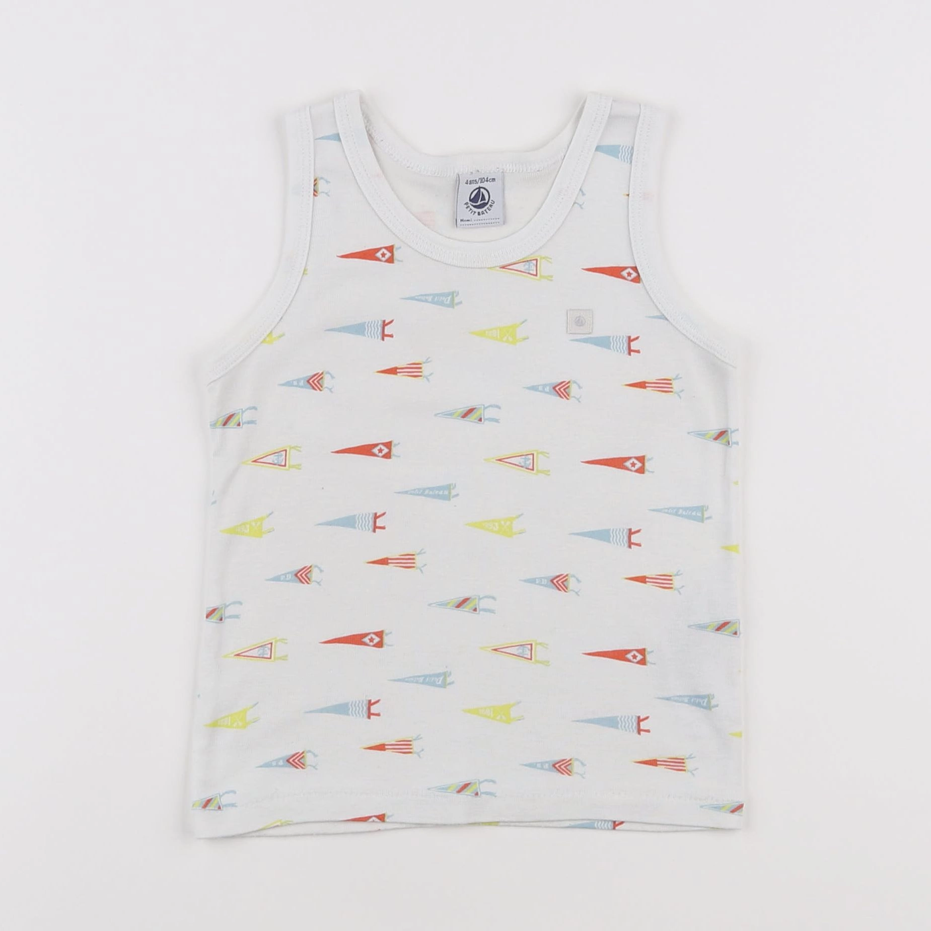 Petit Bateau - débardeur multicolore - 4 ans