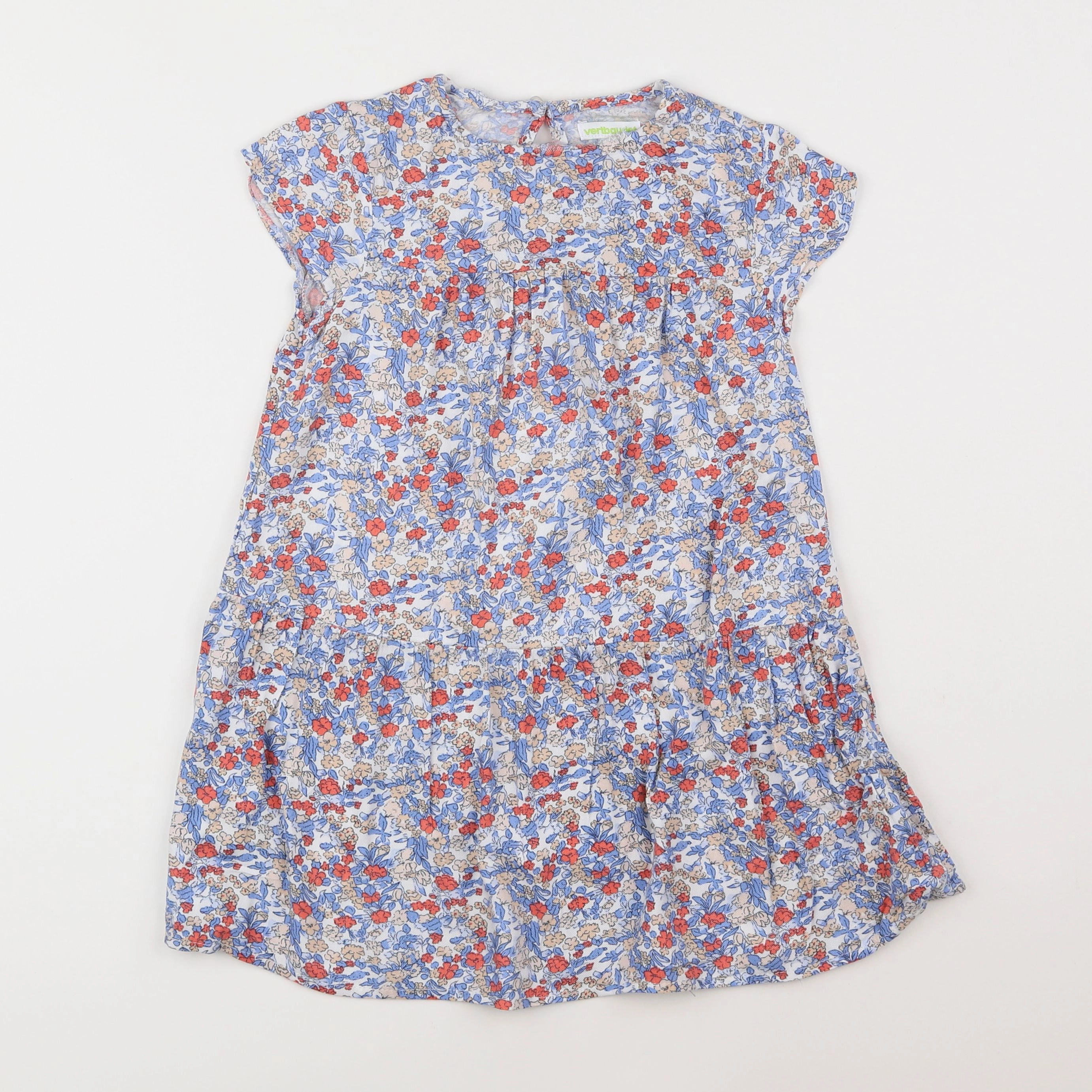 Vertbaudet - robe multicolore - 5 ans