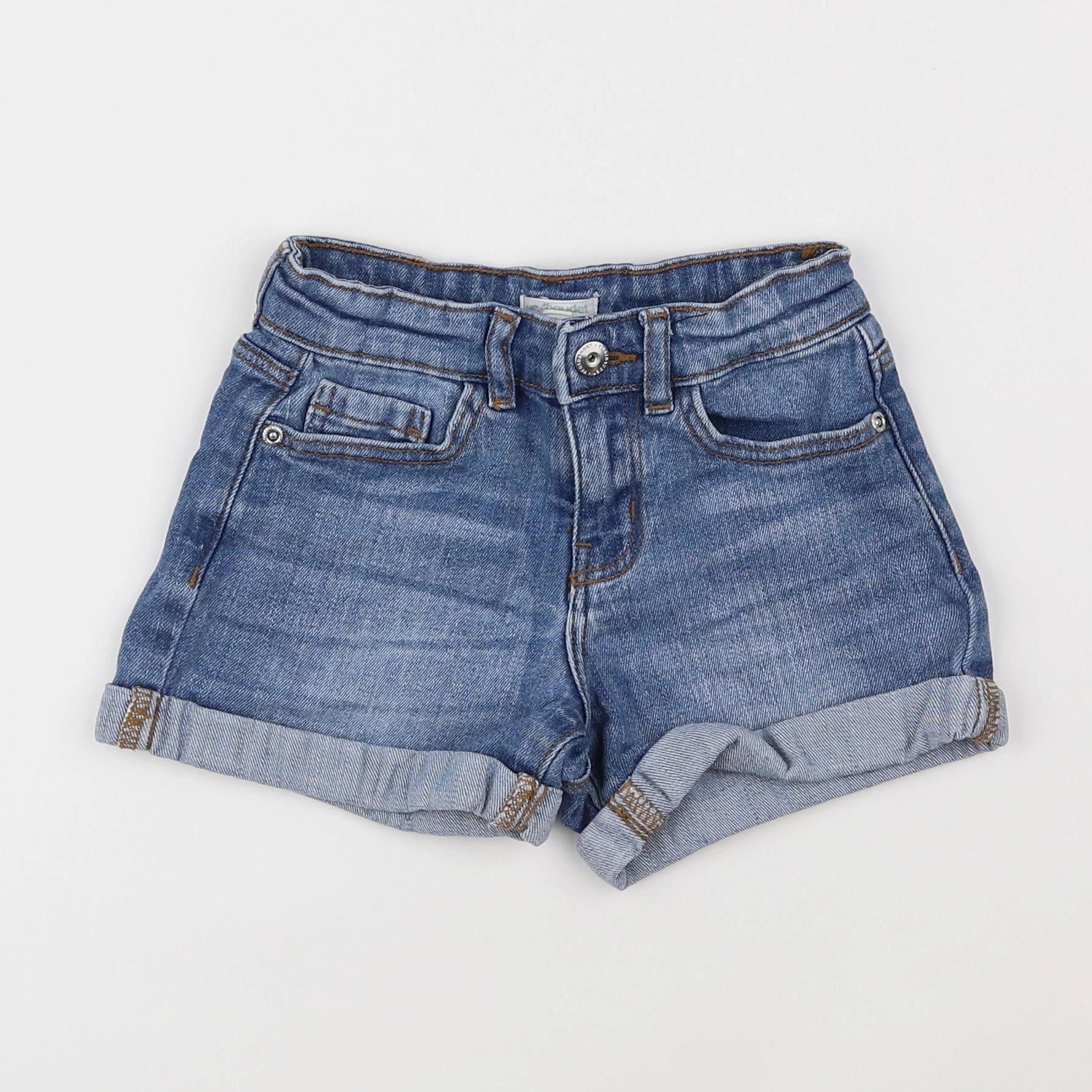 Vertbaudet - short bleu - 6 ans