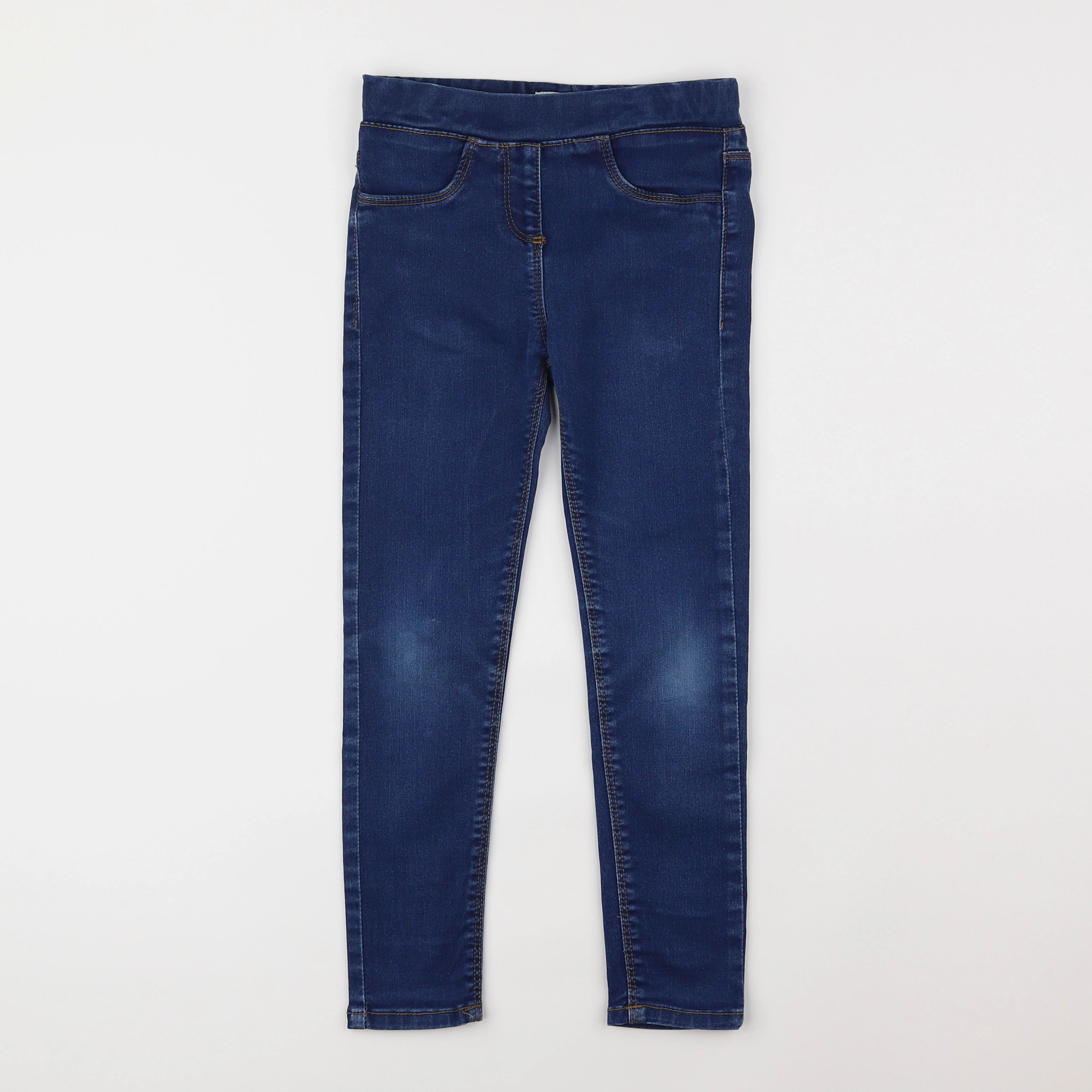 Vertbaudet - jegging bleu - 7 ans