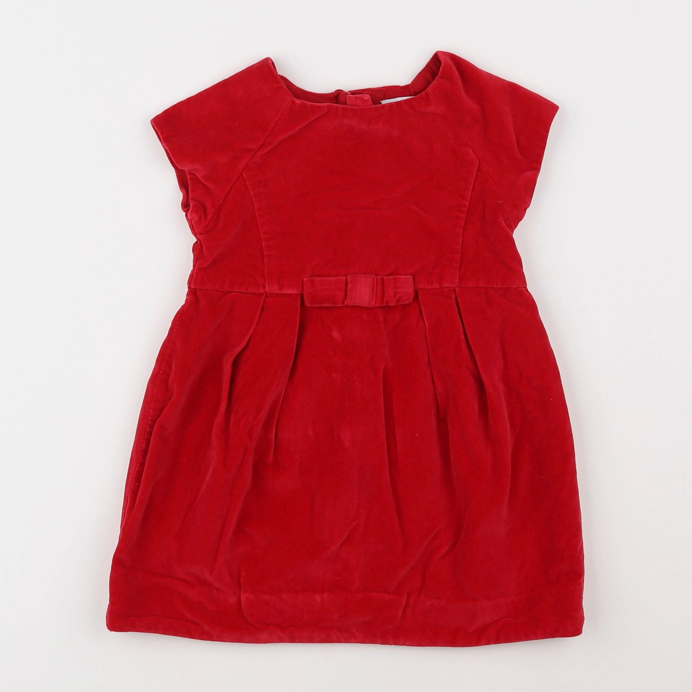 Jacadi - robe rouge - 2 ans