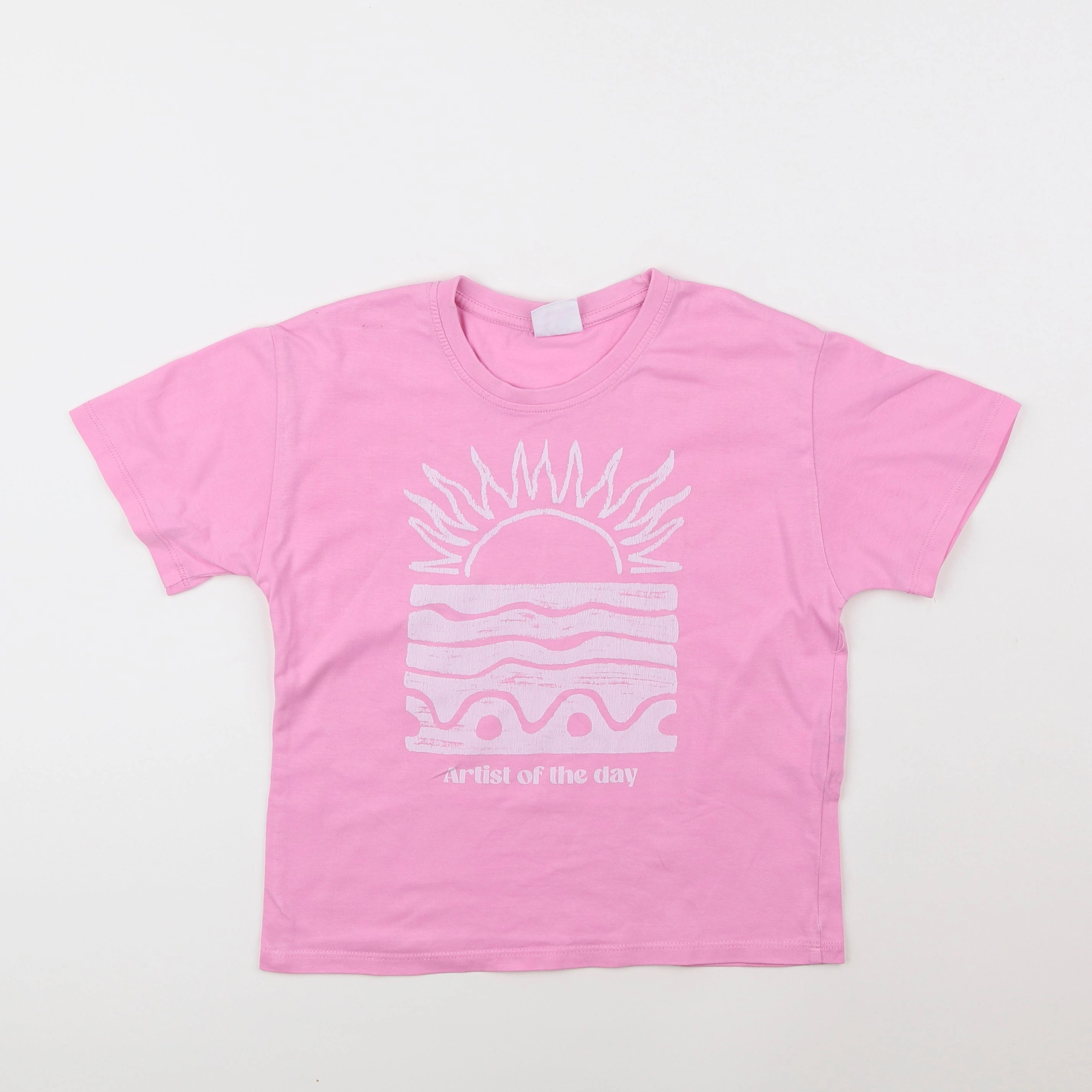 Zara - tee-shirt rose - 6/7 ans