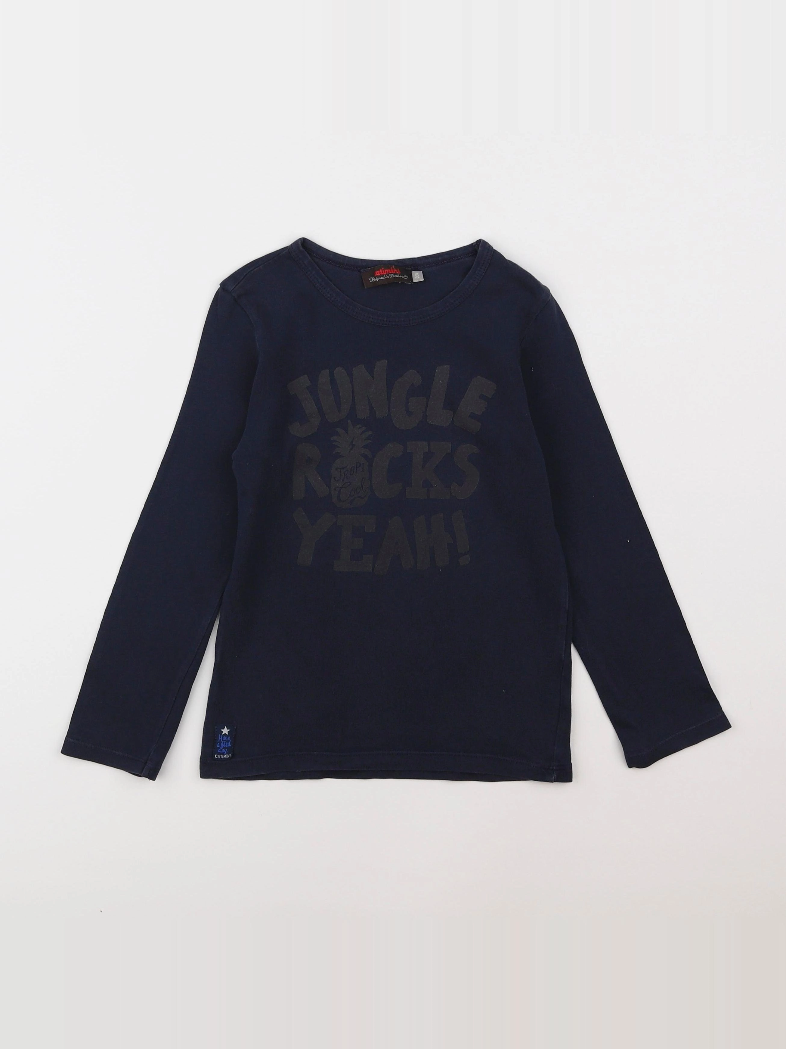 Catimini - tee-shirt noir - 6 ans