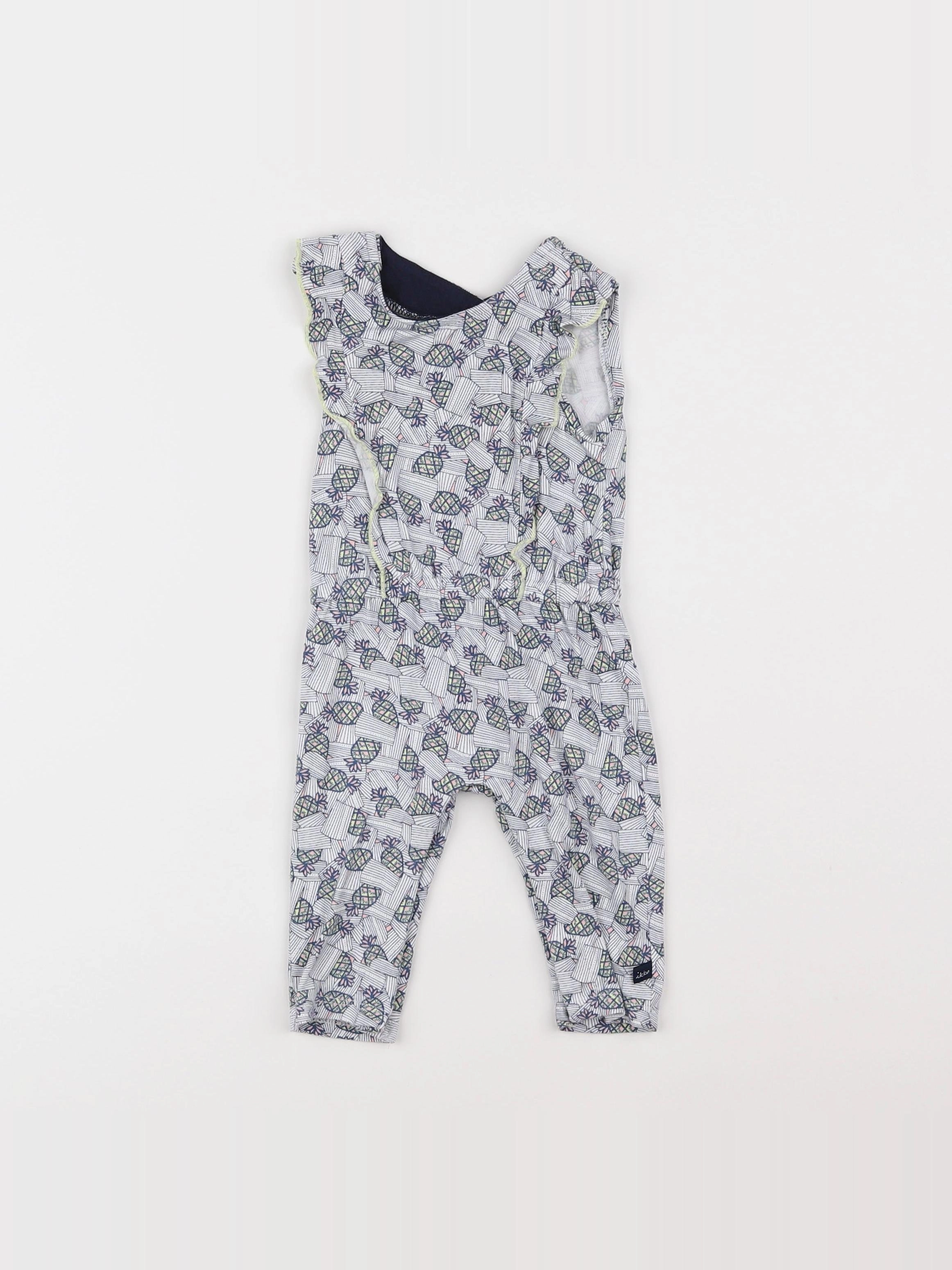 IKKS - combinaison gris - 3 mois