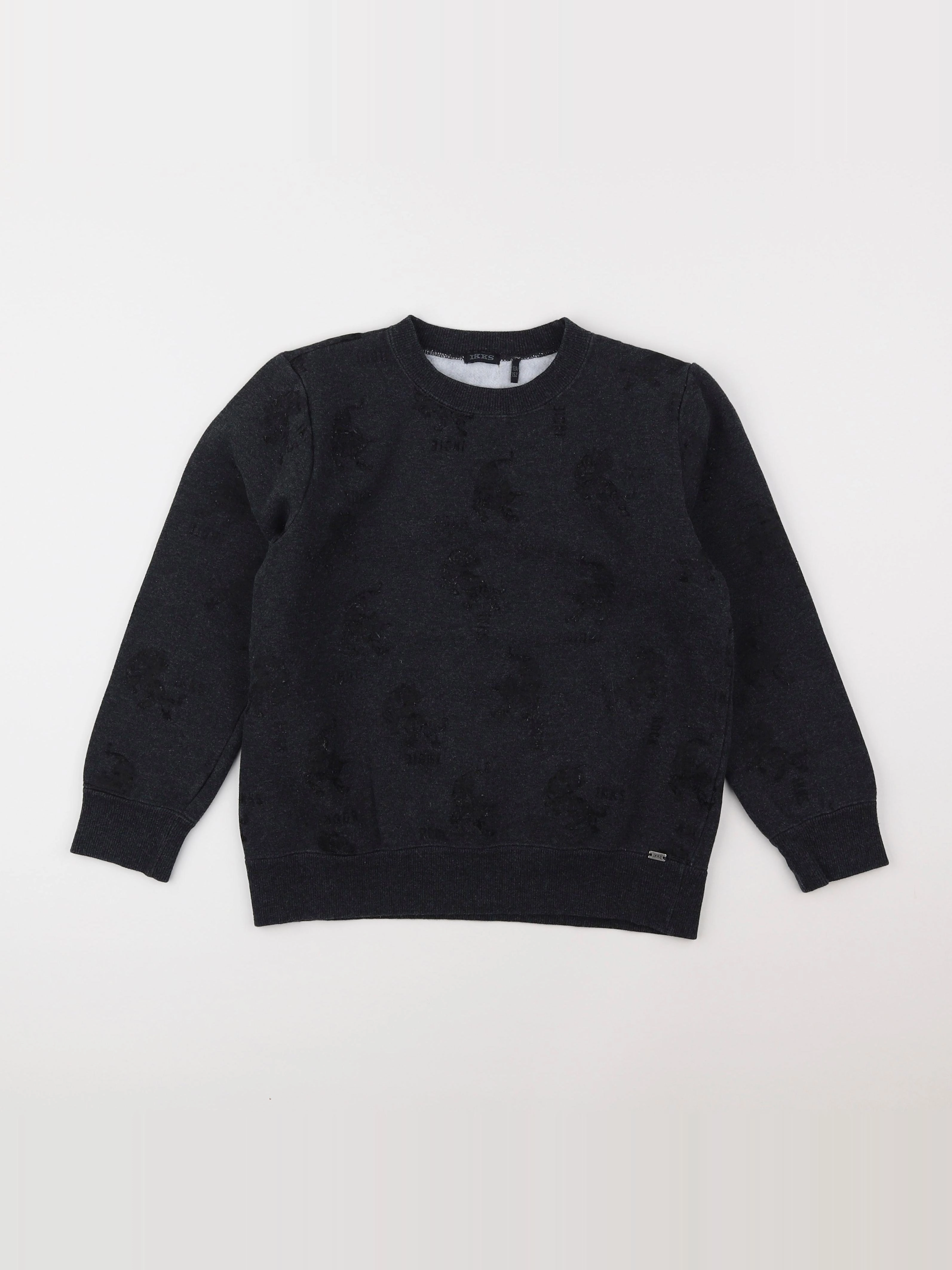 IKKS - sweat noir - 12 ans