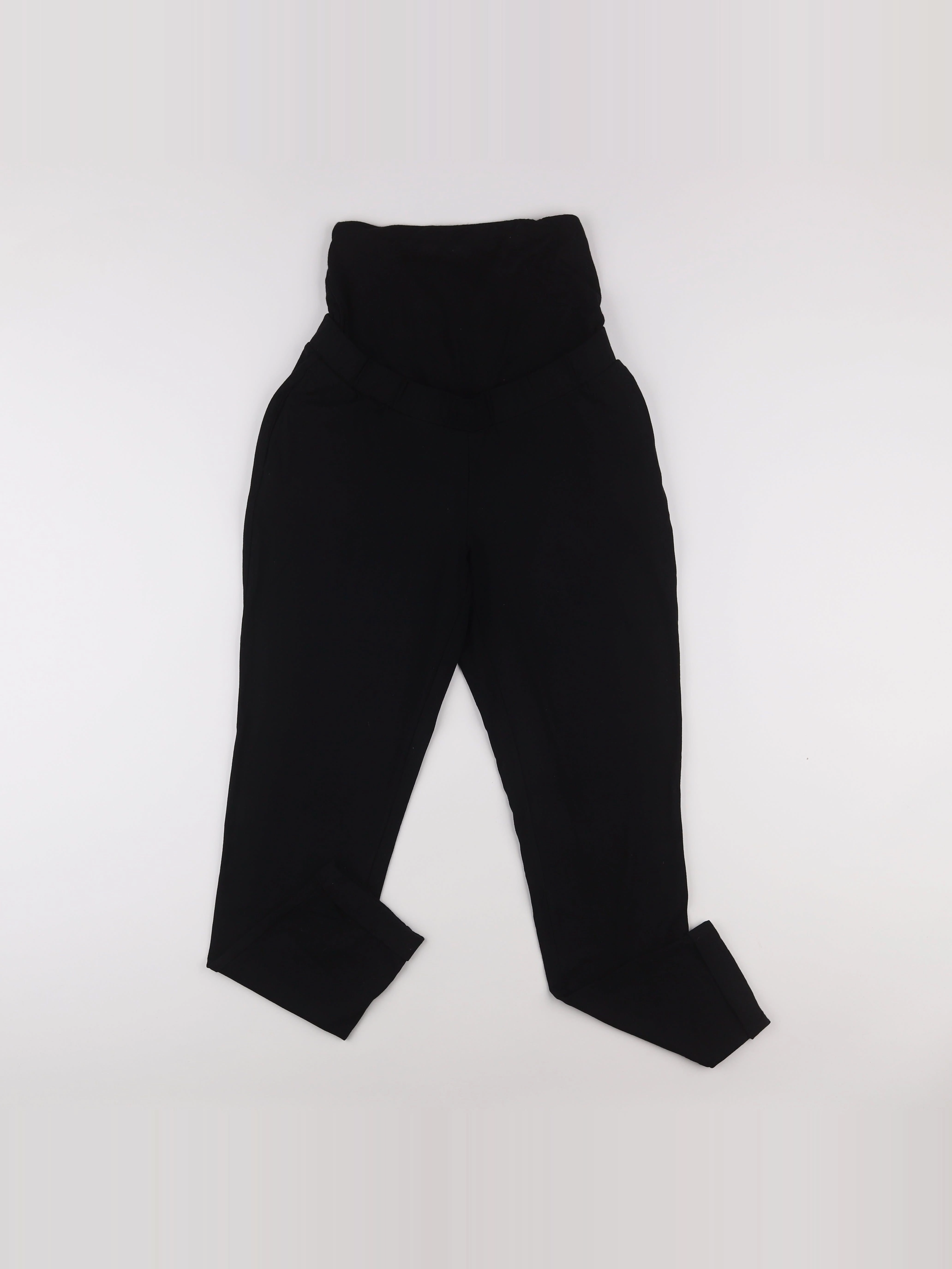 Envie de fraise - legging grossesse noir - 36