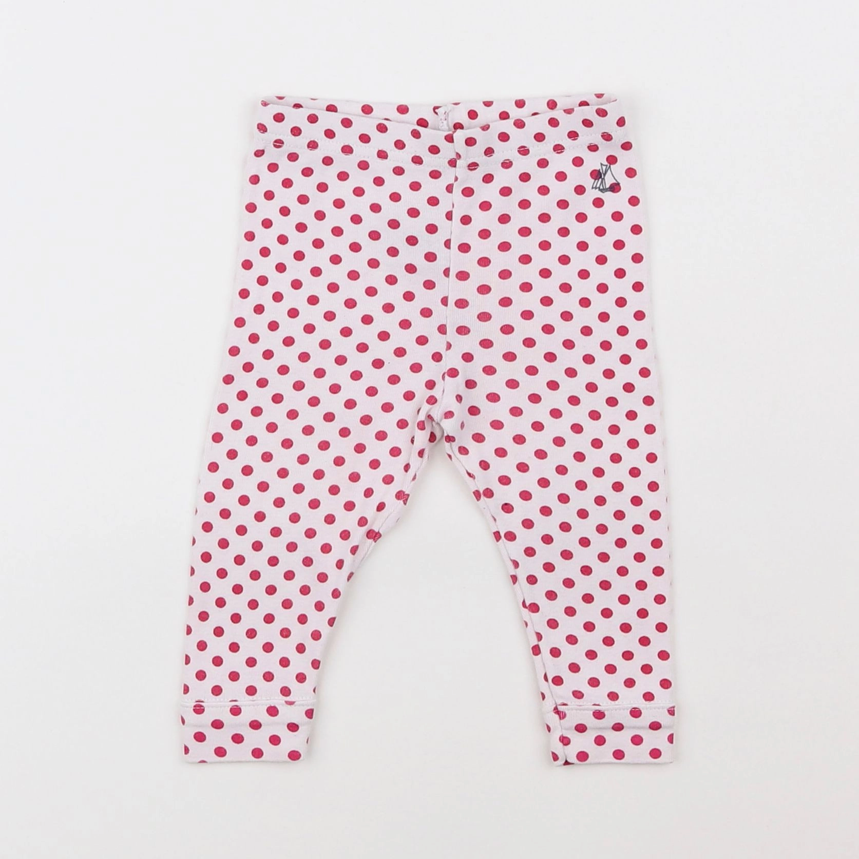 Petit Bateau - legging rose - 6 mois