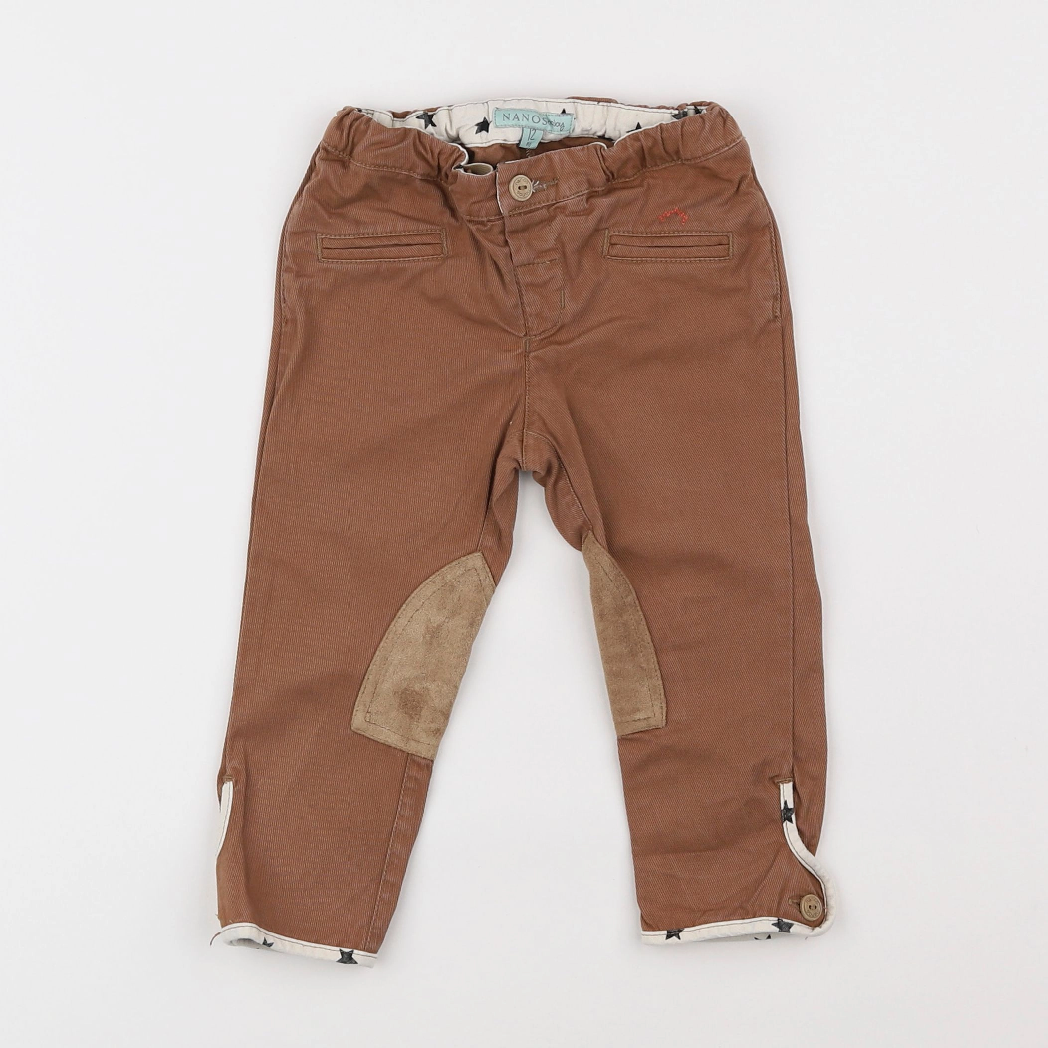 Nanos baby - pantalon marron - 12 mois