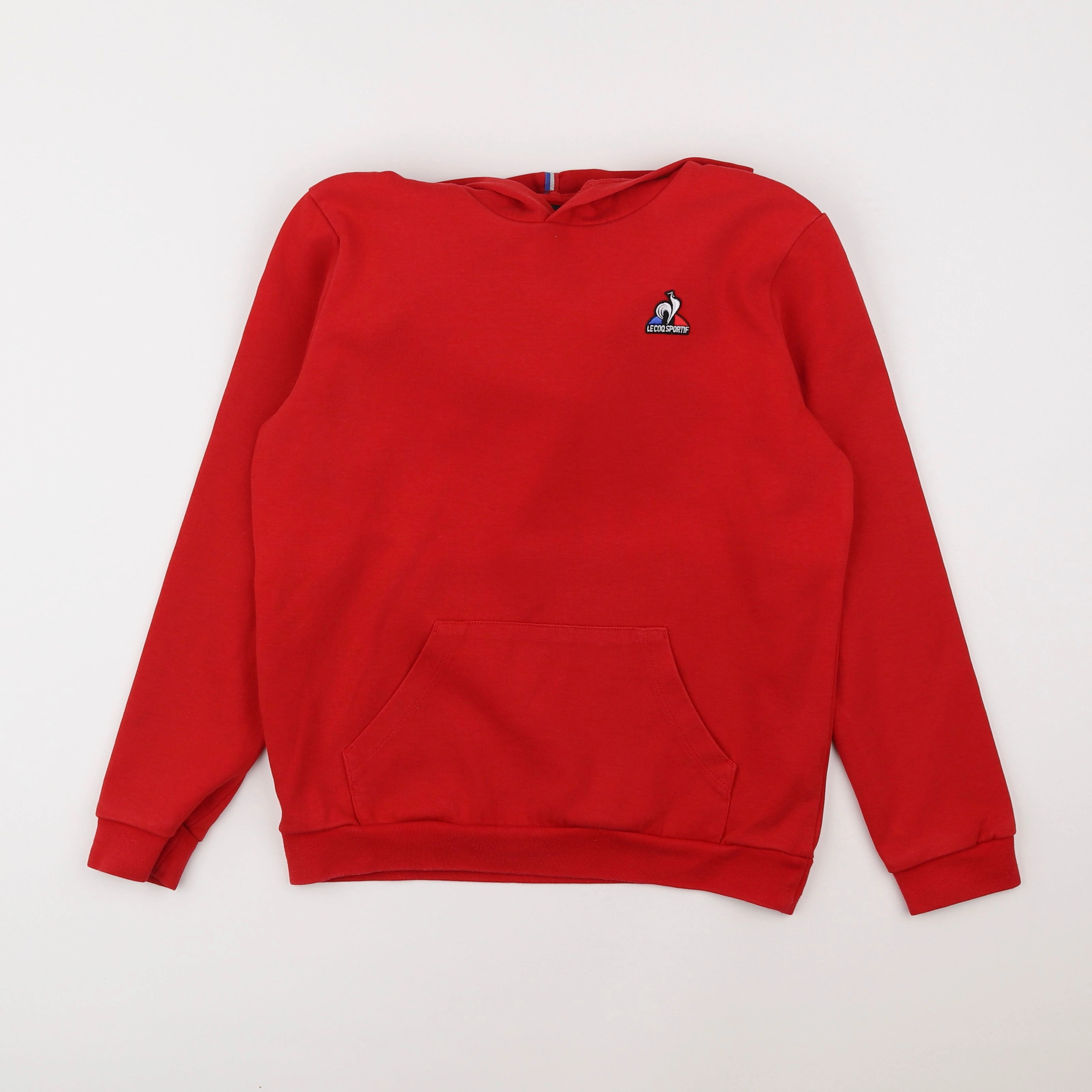 Le Coq Sportif - sweat rouge - 12 ans