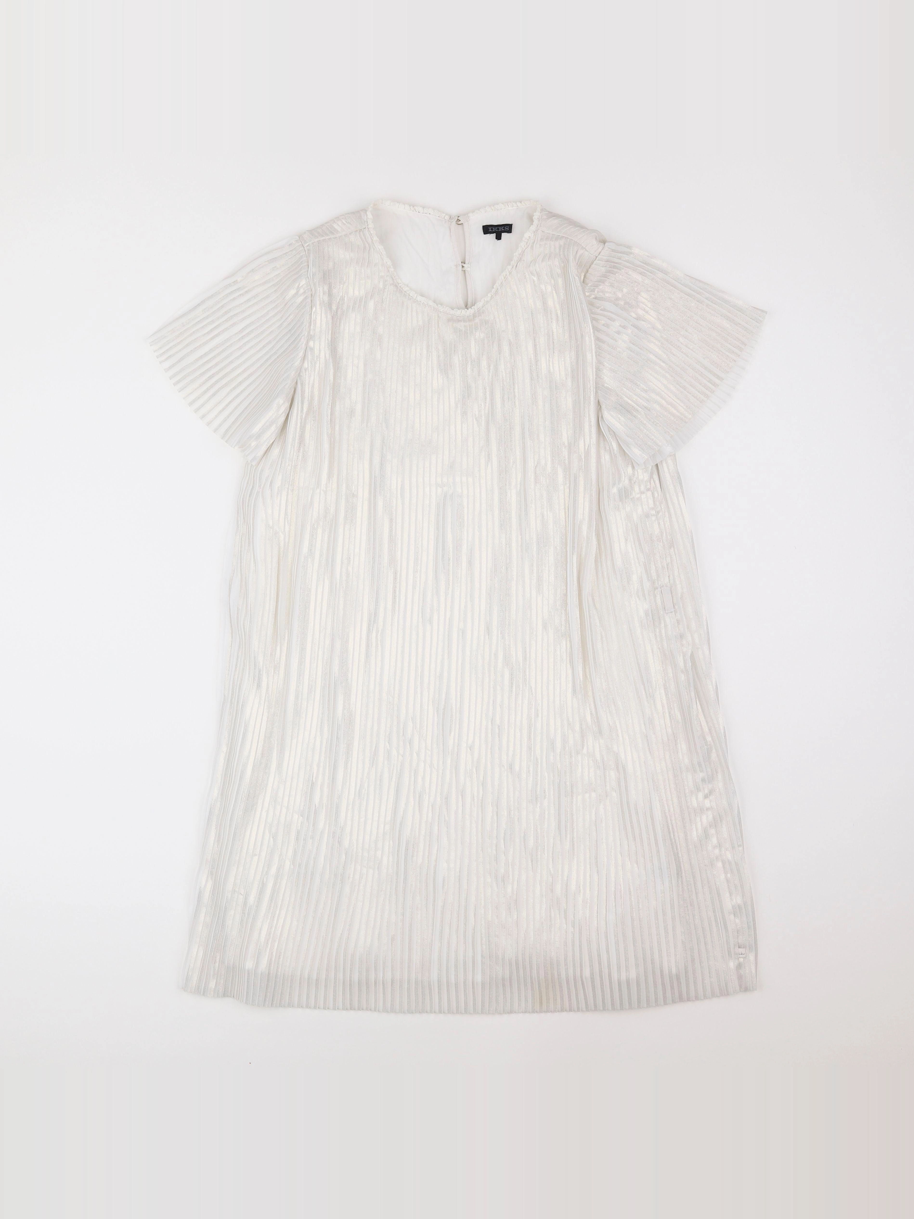 IKKS - robe blanc - 14 ans