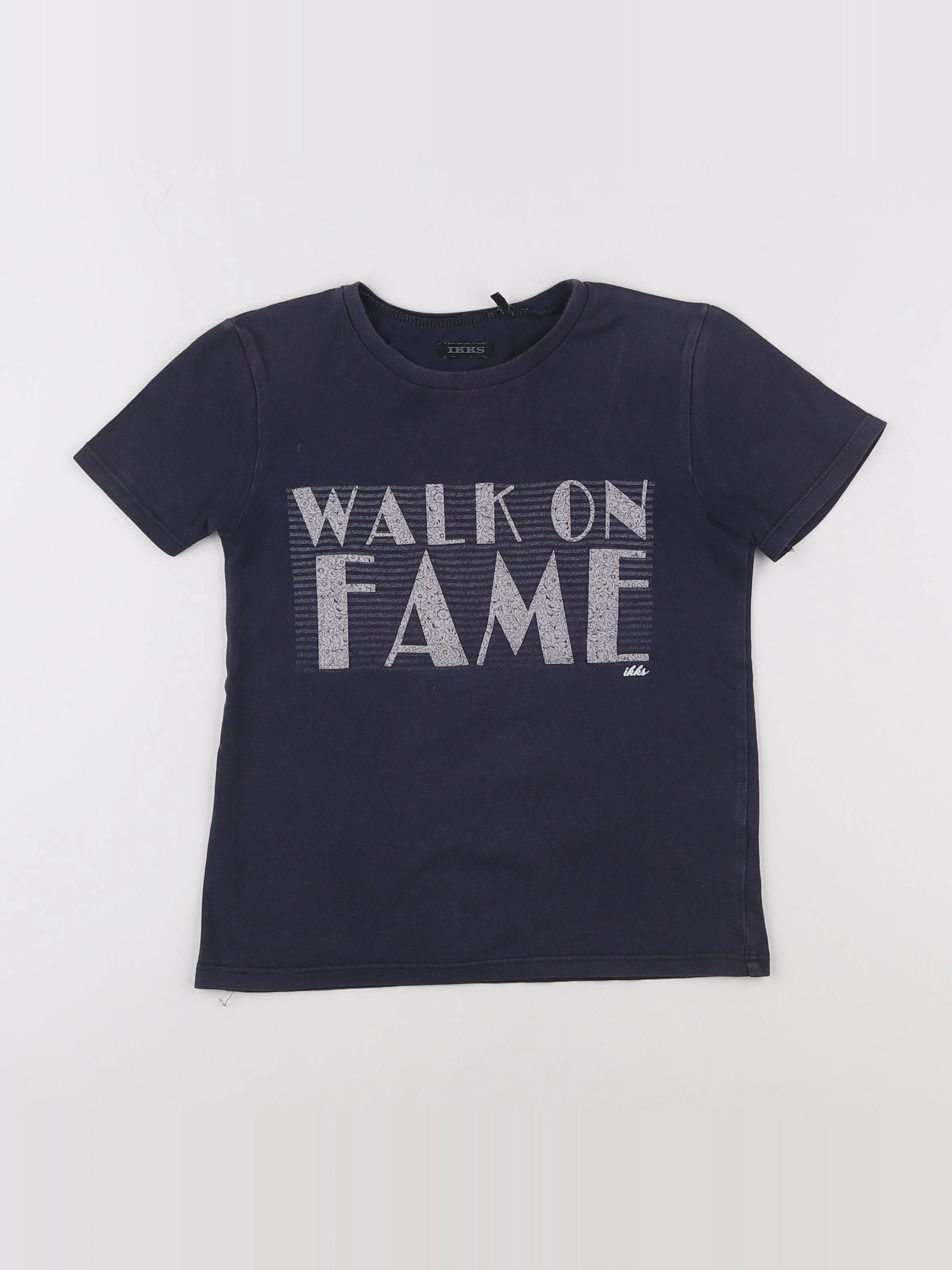 IKKS - tee-shirt bleu - 6 ans