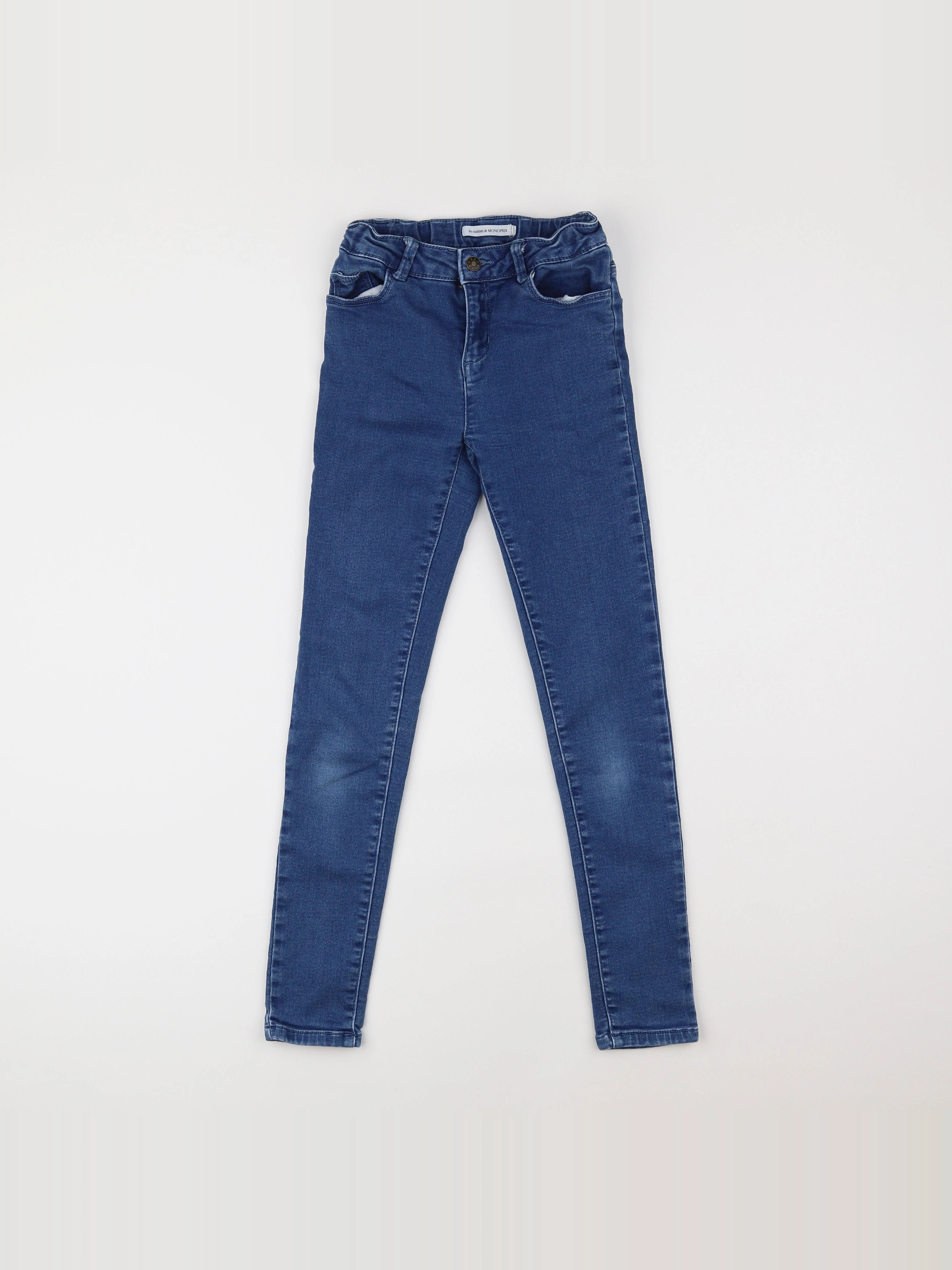 Monoprix - jean bleu - 10 ans
