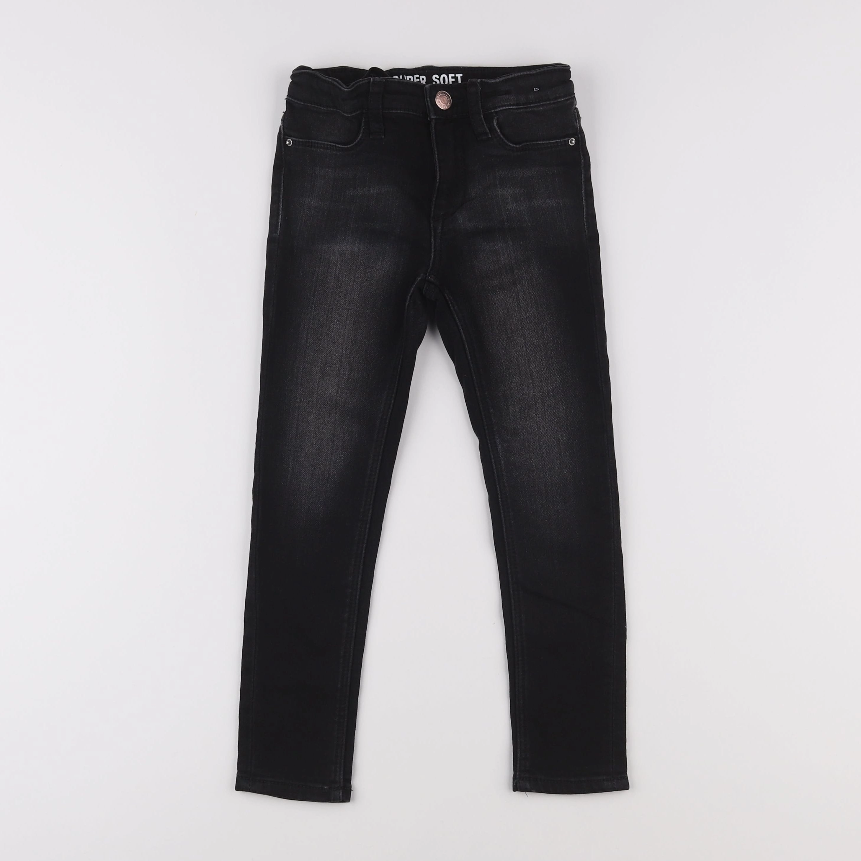 H&M - jean noir - 4/5 ans