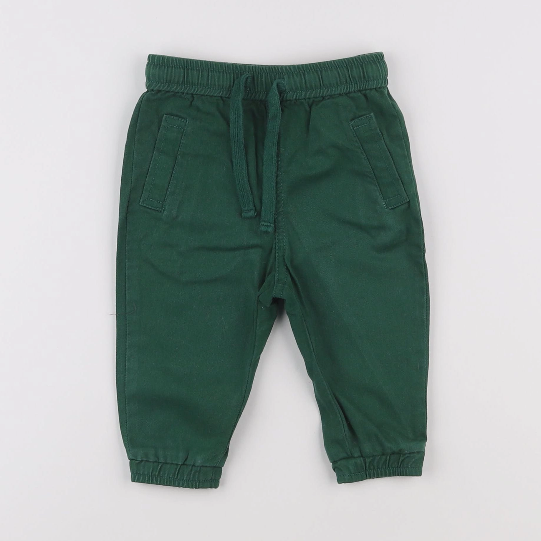 Boutchou - pantalon vert - 6 mois