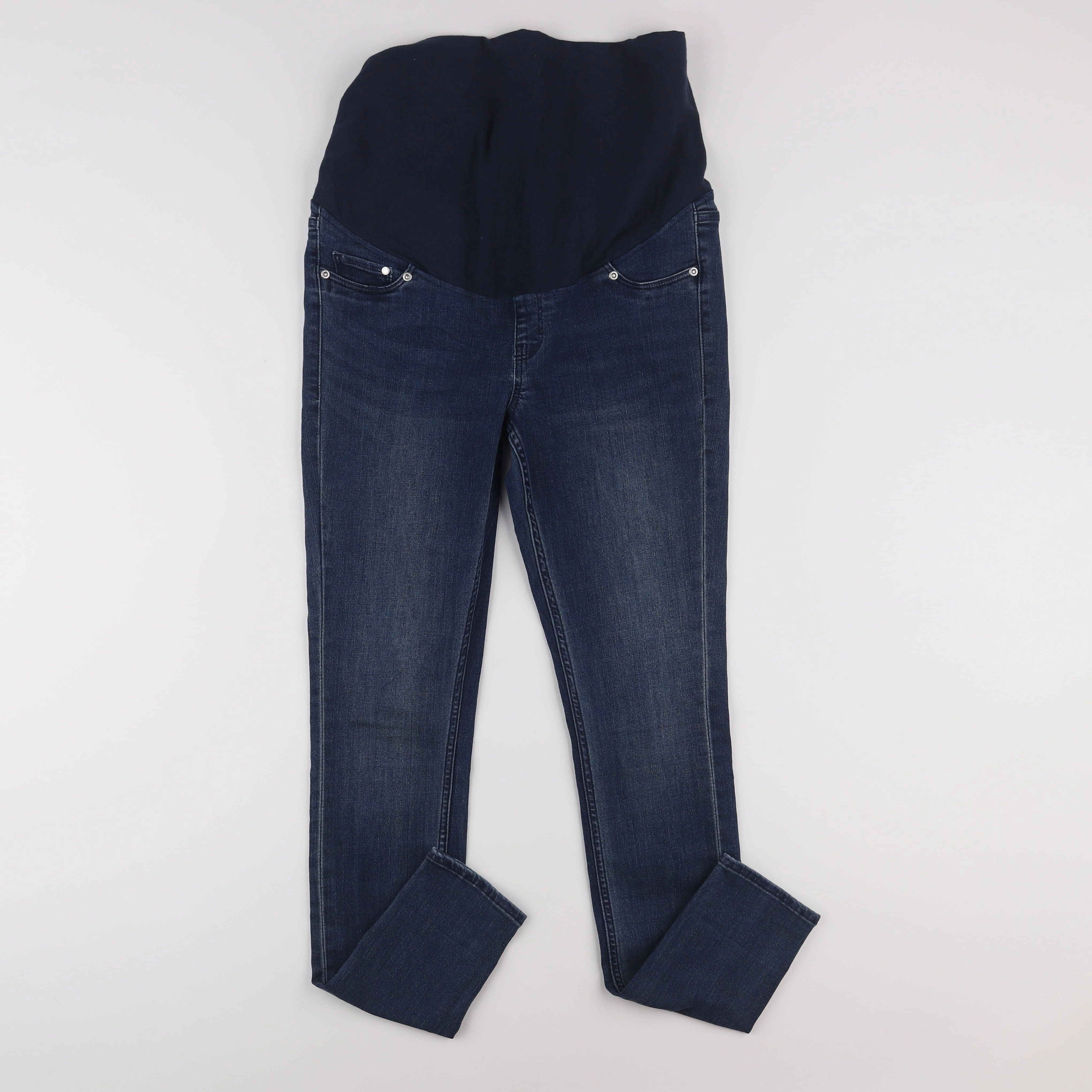 H&M - jean grossesse bleu - 40 à 42