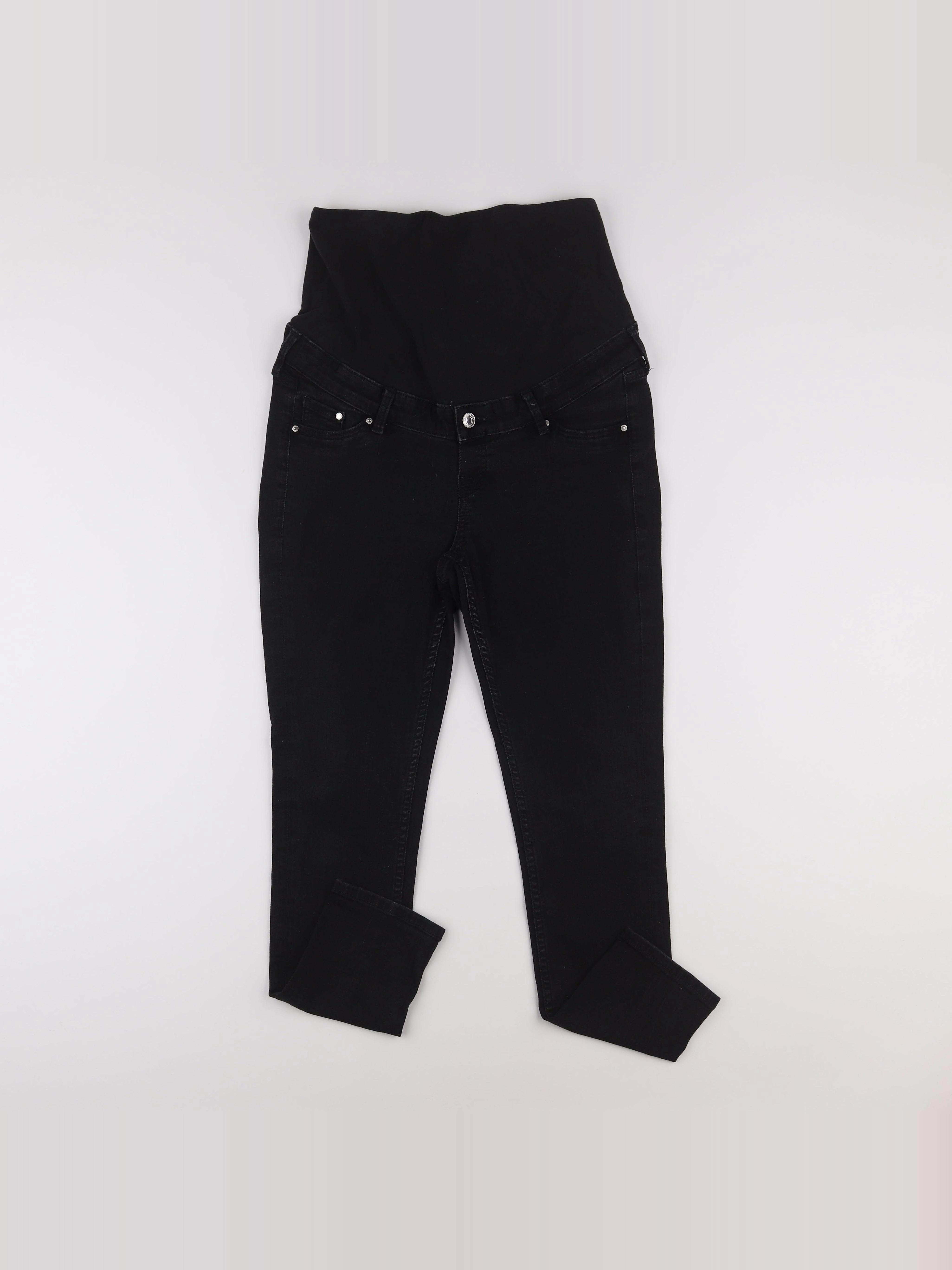 H&M - jean grossesse noir - 40 à 42