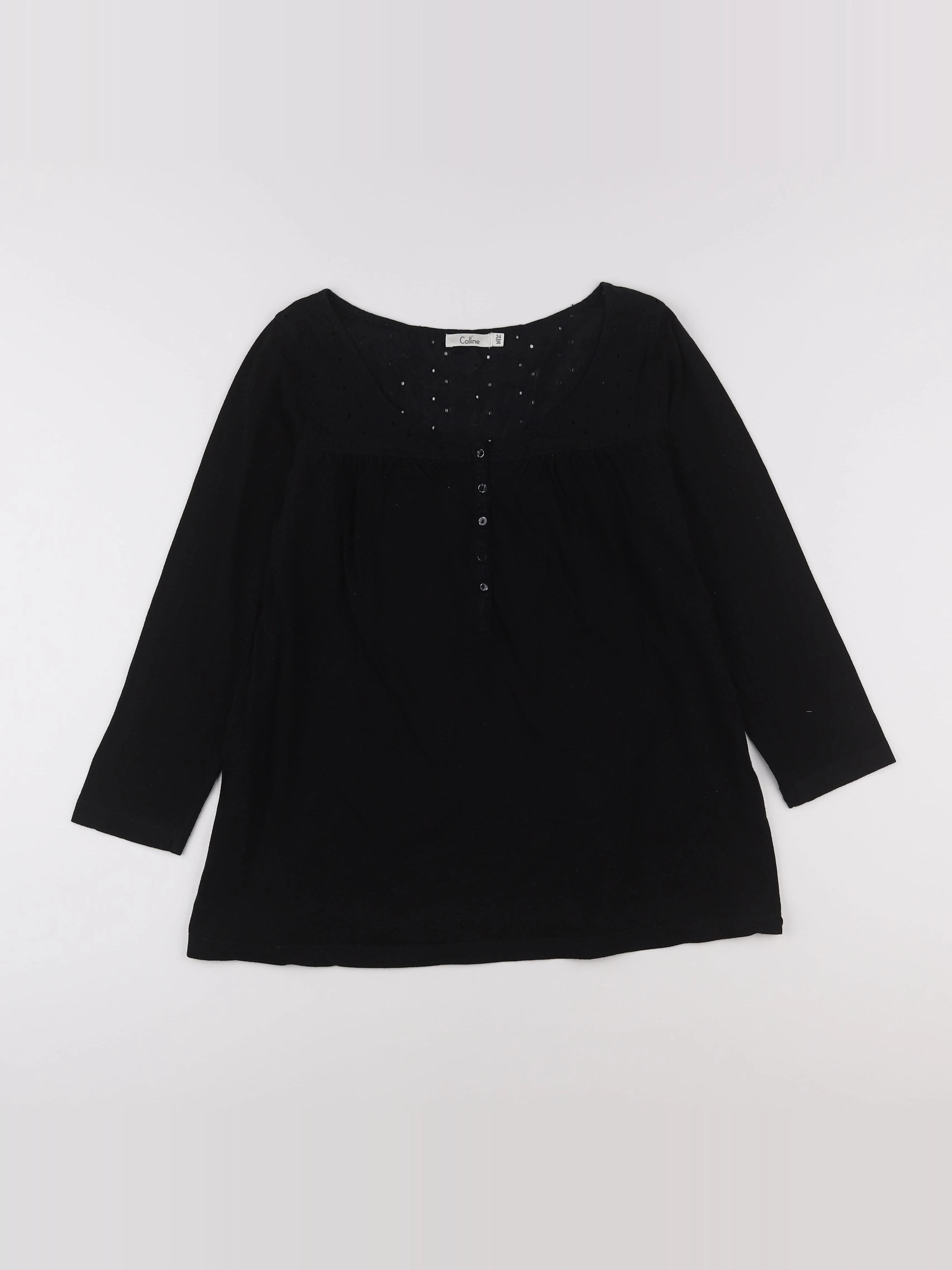 Vertbaudet - tee-shirt grossesse noir - 34 à 36