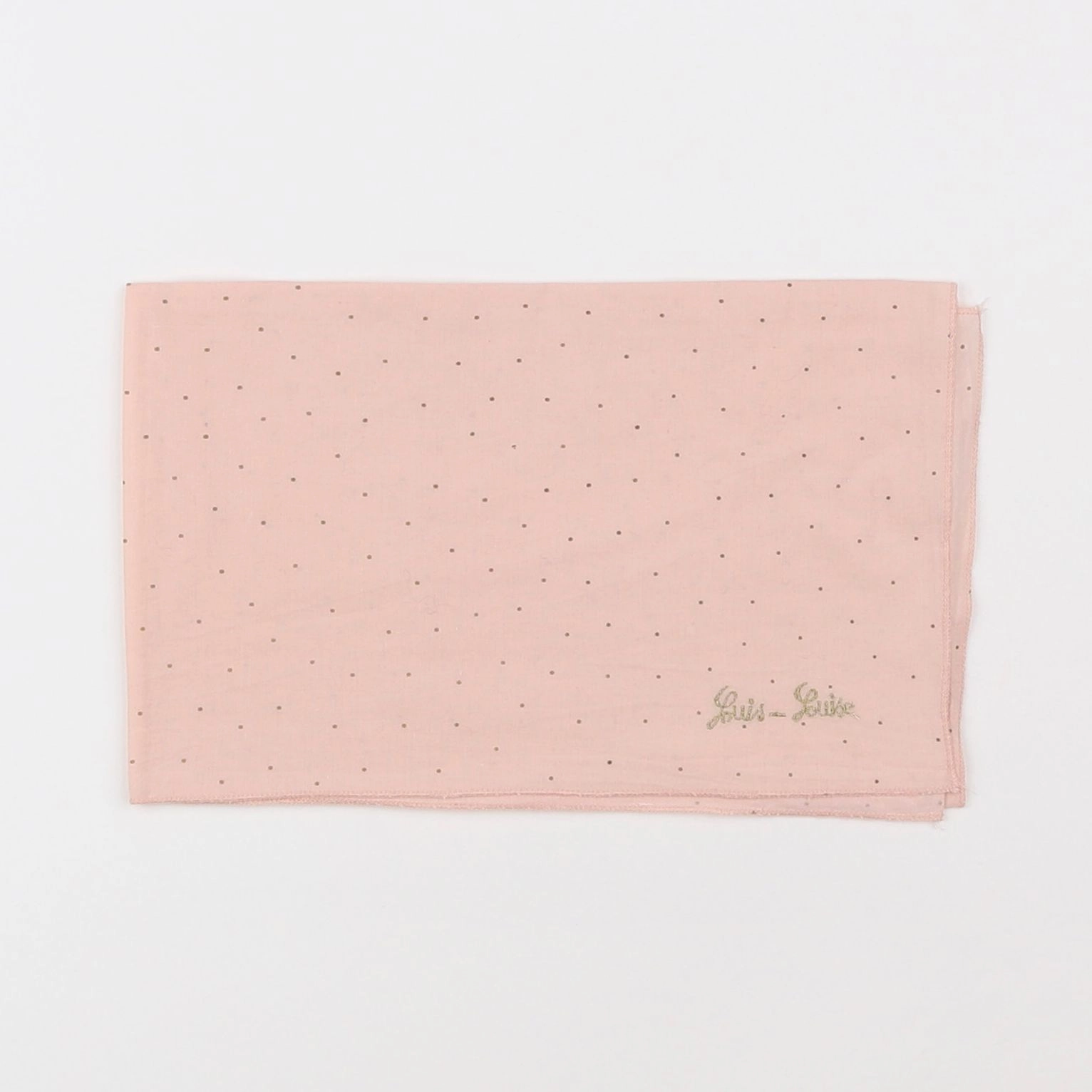 Louis Louise - foulard rose - 3/8 ans