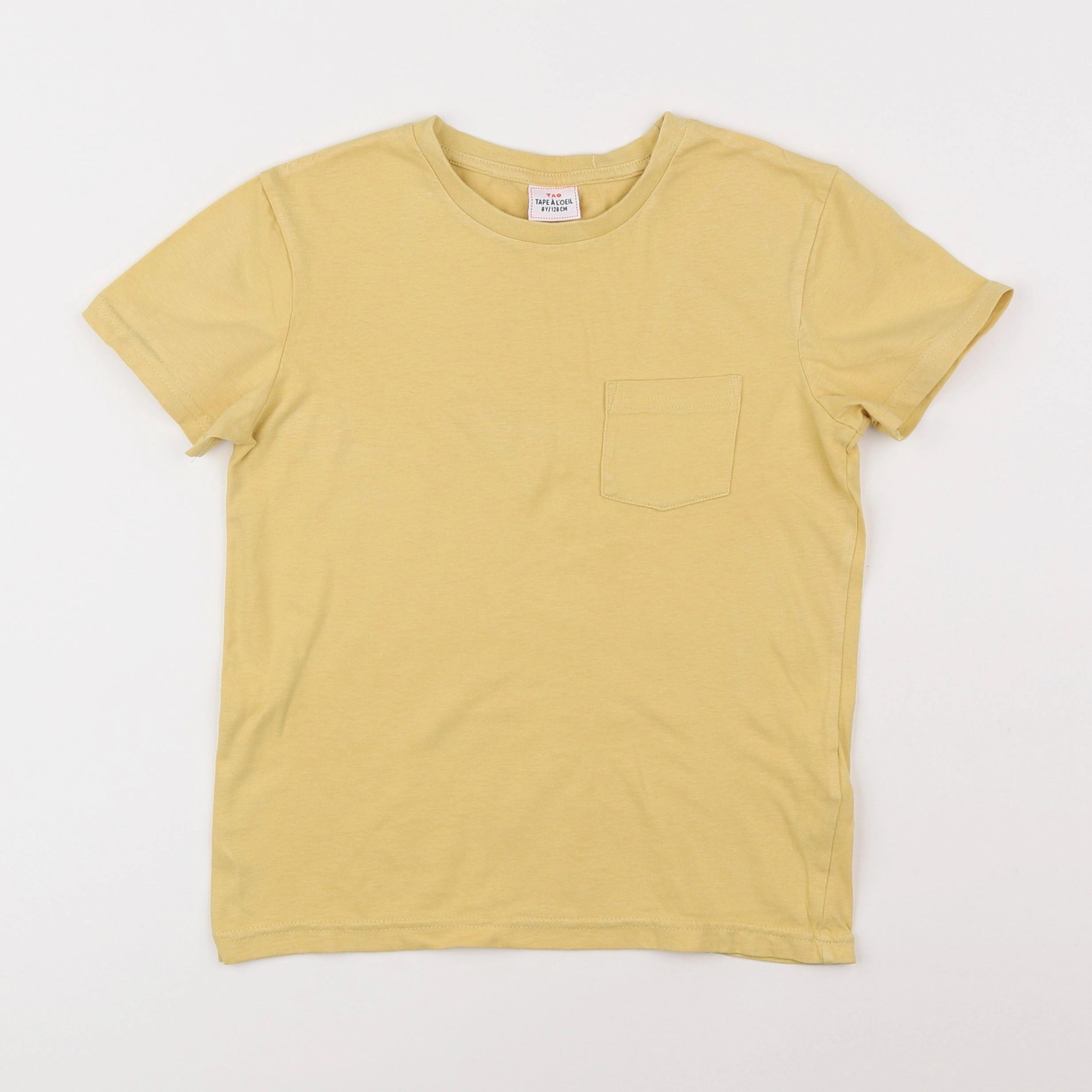 Tape à l'oeil - tee-shirt jaune - 8 ans