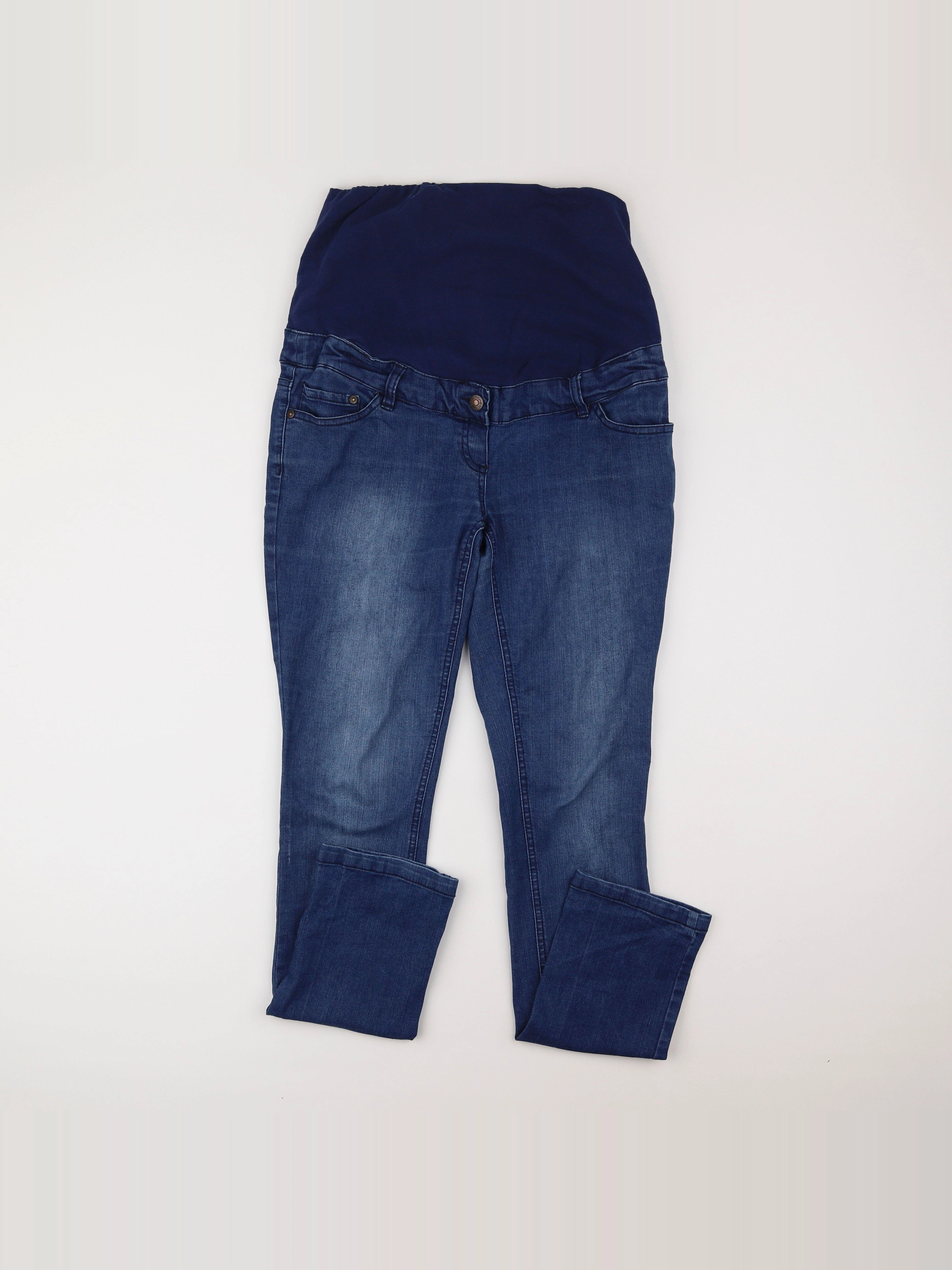 Vertbaudet - jean grossesse bleu - 38