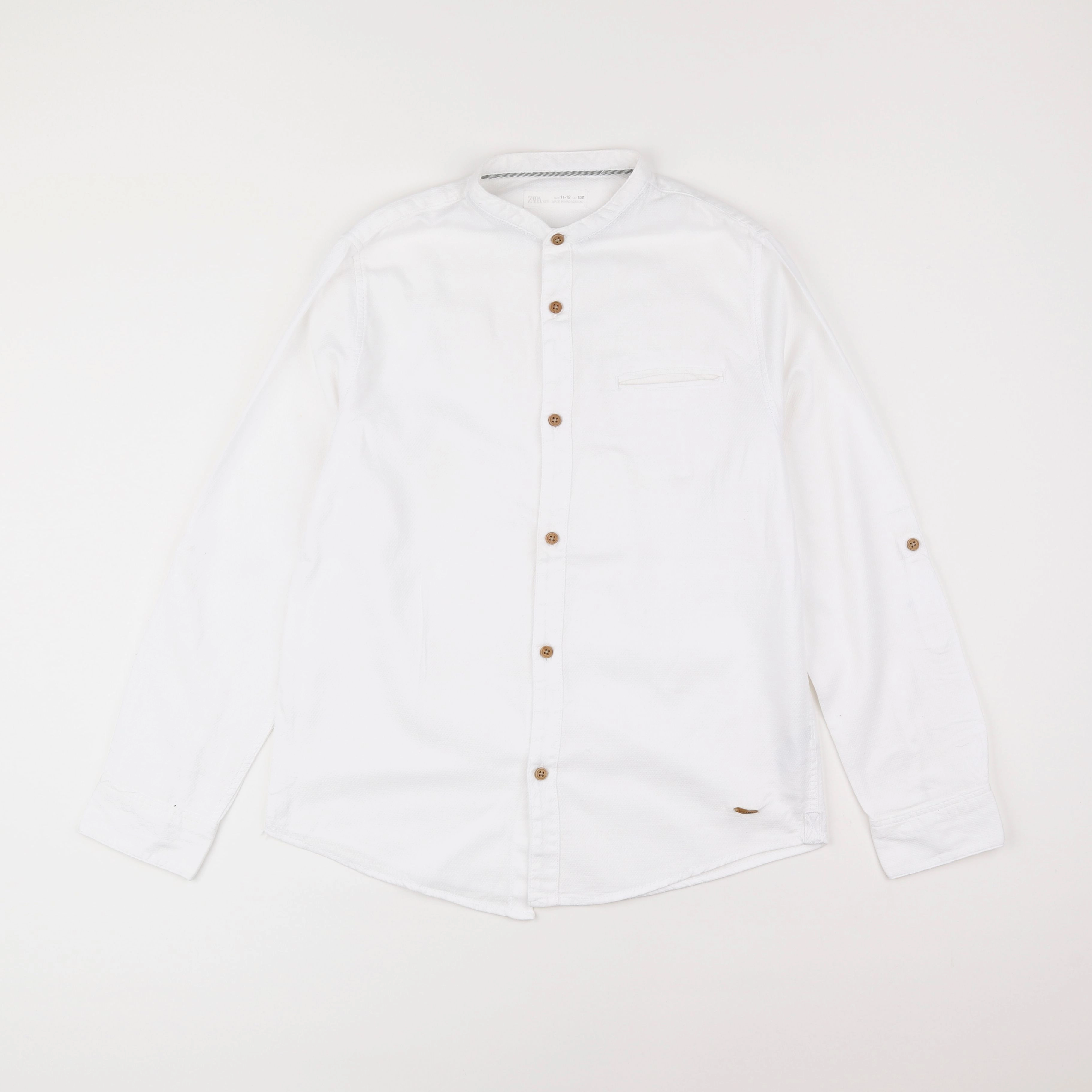 Zara - chemise blanc - 11/12 ans