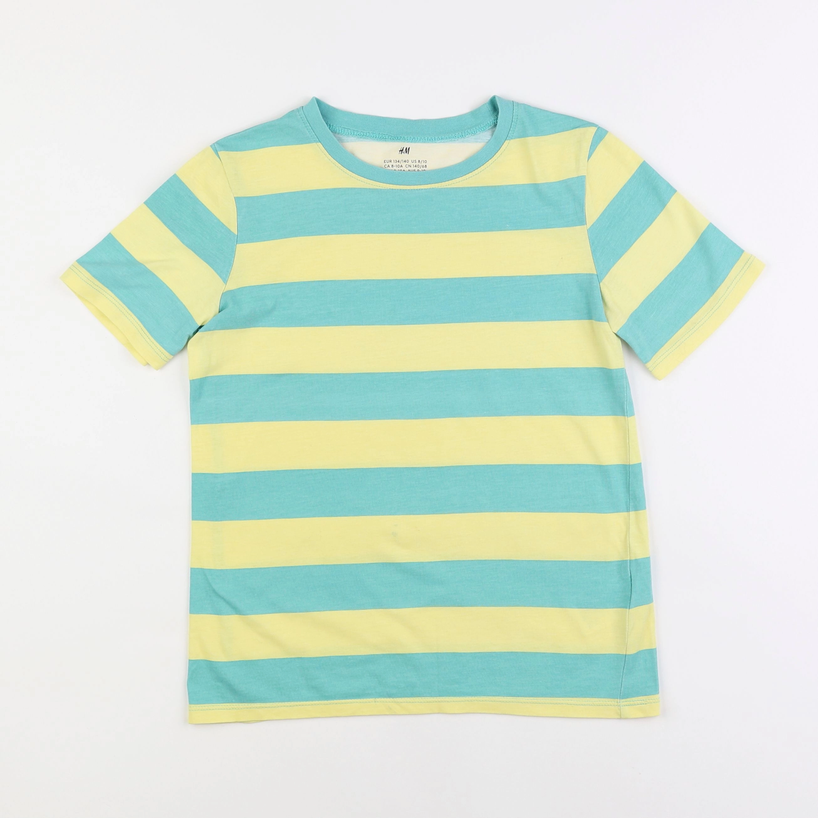 H&M - tee-shirt multicolore - 8/10 ans