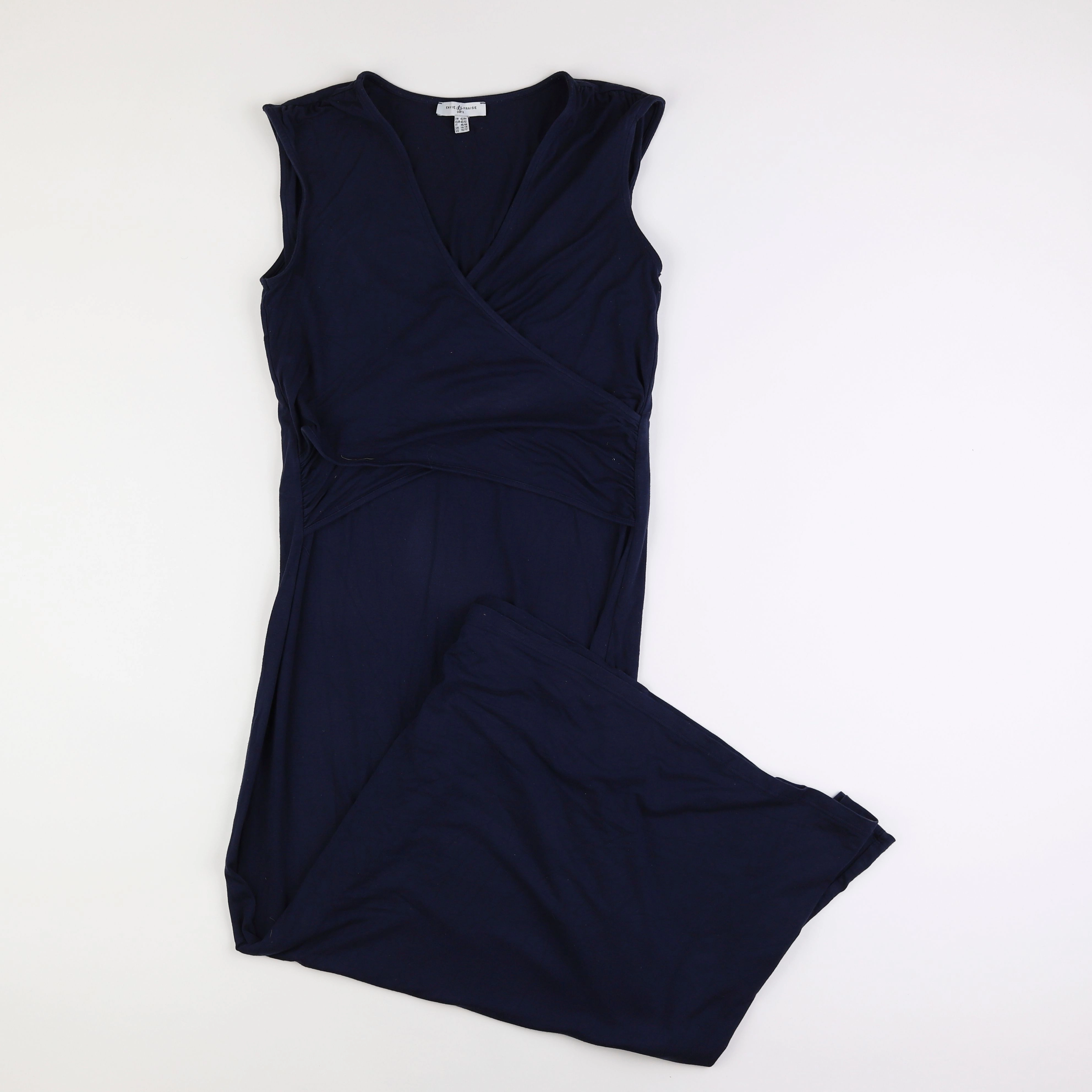Envie de fraise - robe grossesse, allaitement bleu - 42 à 44