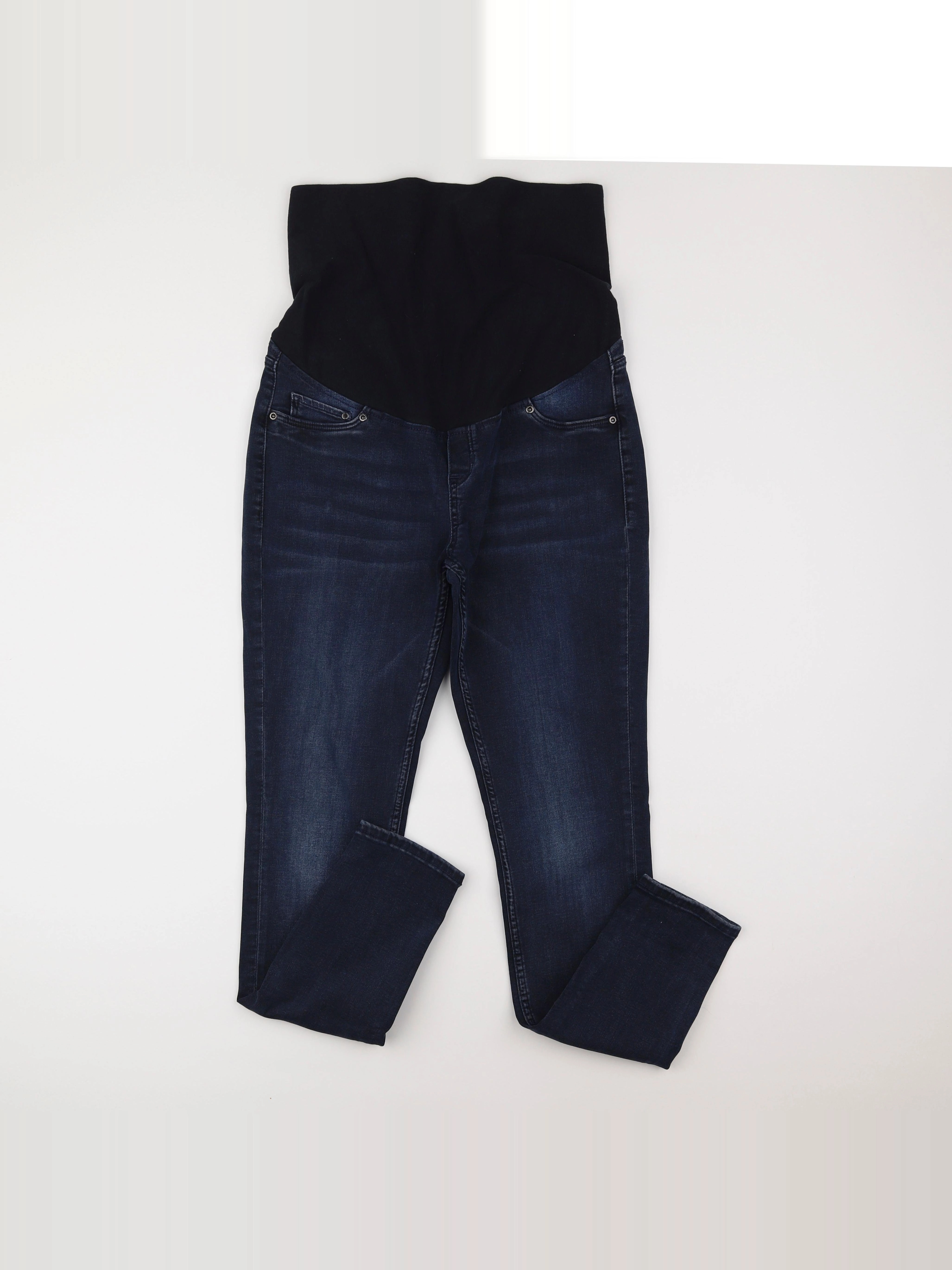 H&M - jean grossesse bleu - 44 à 46