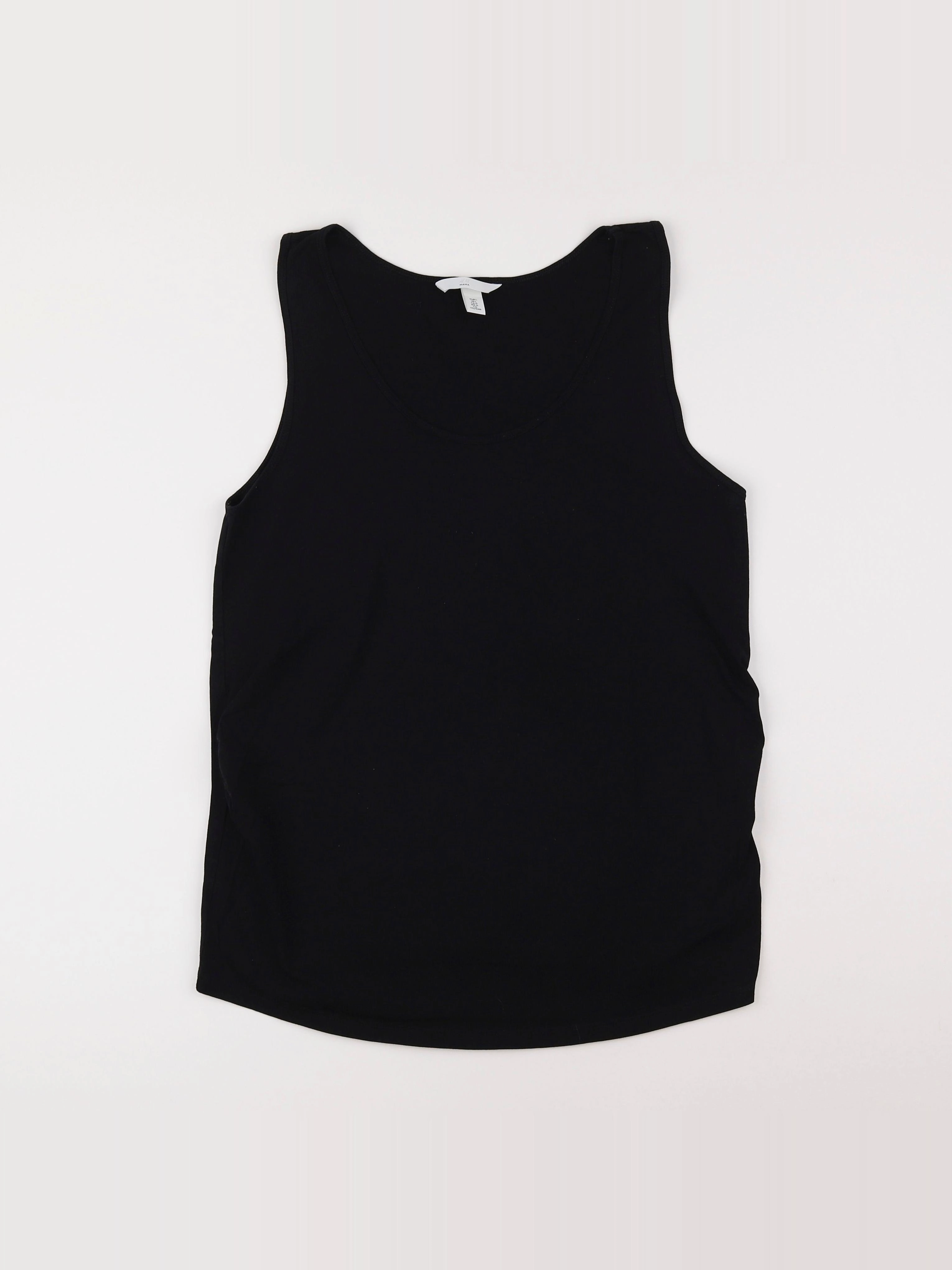 H&M - débardeur grossesse noir - 44 à 46