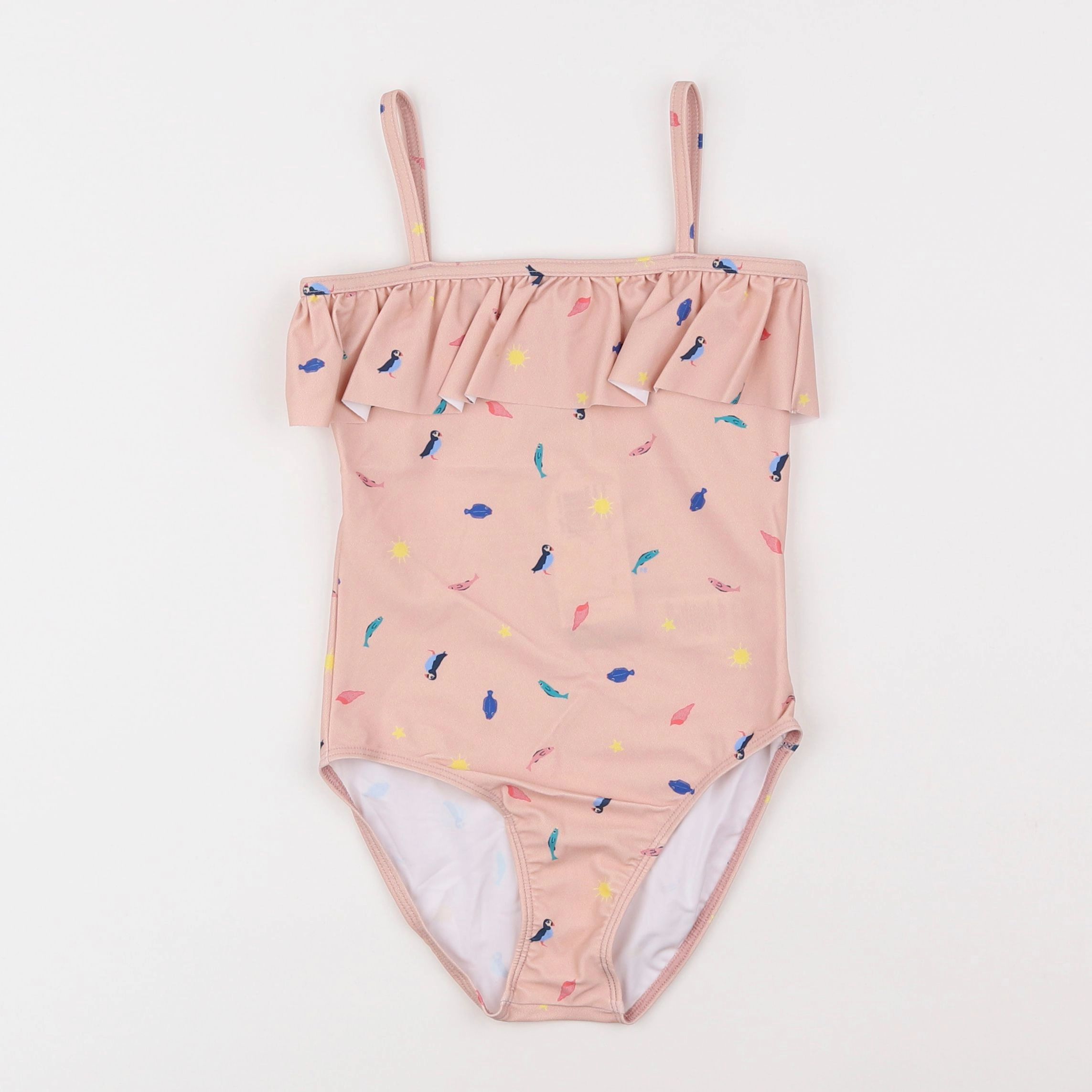 Petit Bateau - maillot de bain rose - 6 ans