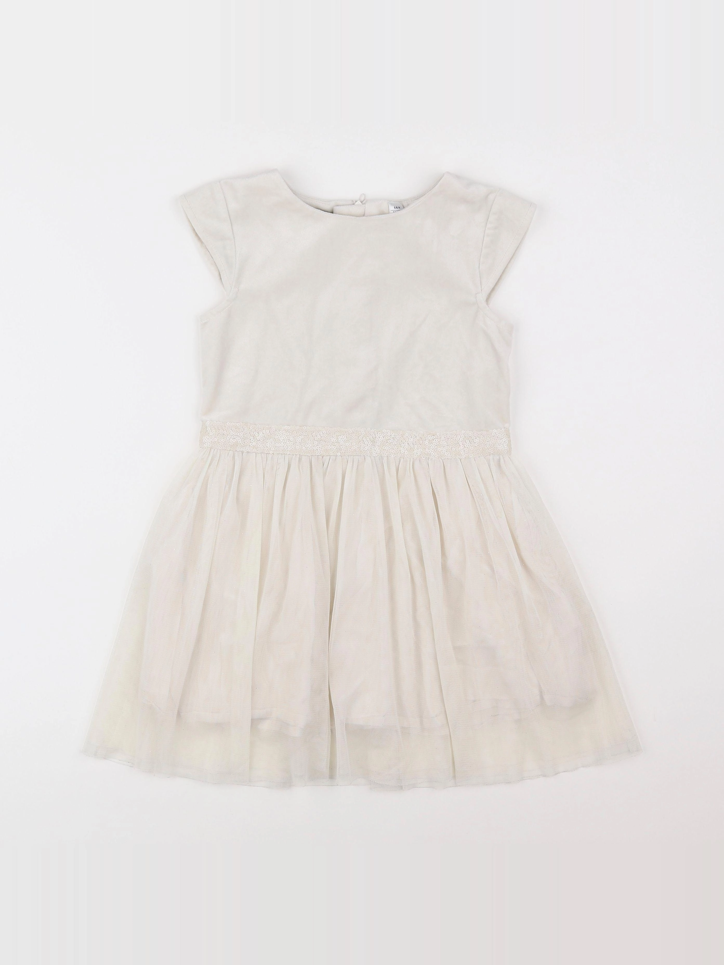 Okaidi - robe beige - 6 ans
