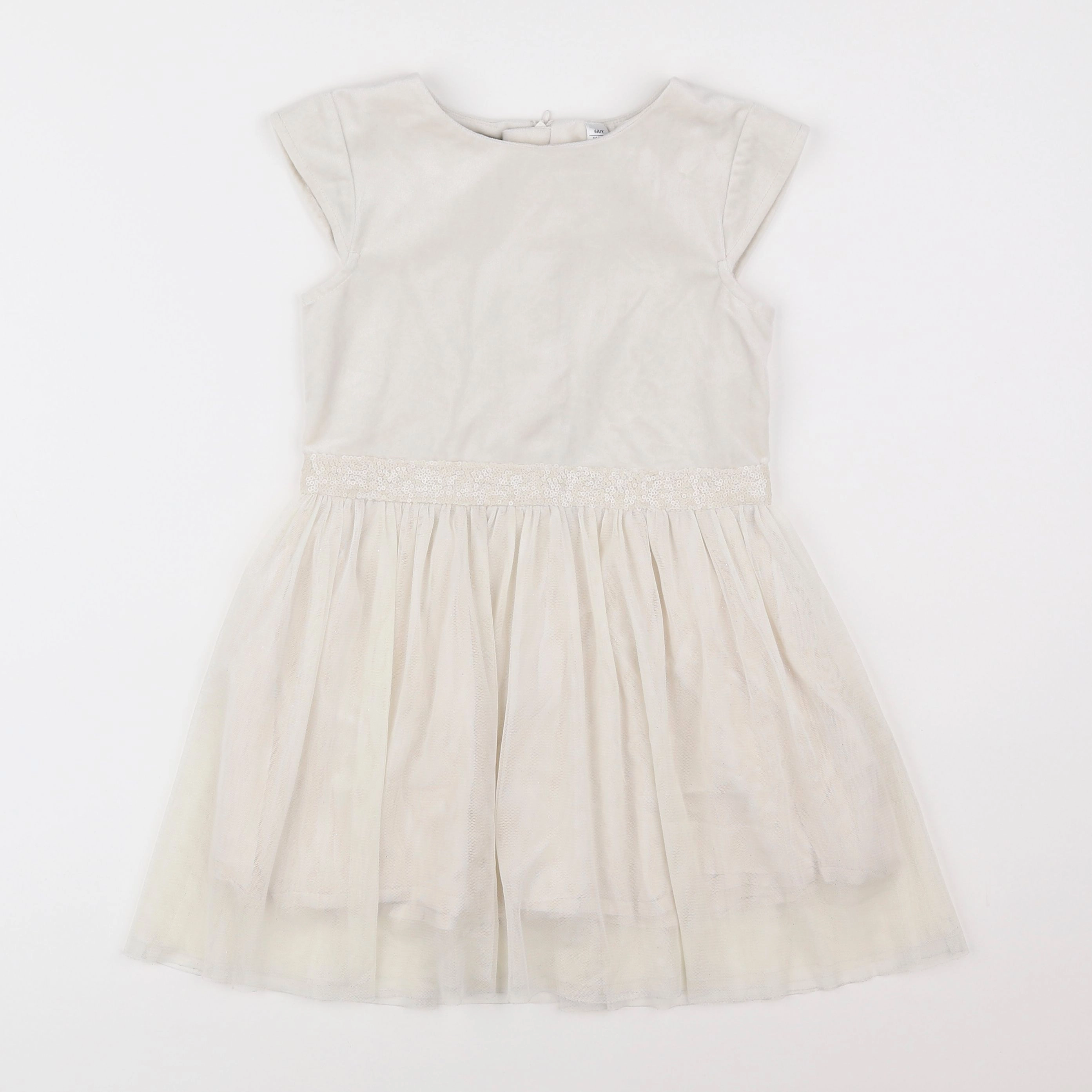 Okaidi - robe beige - 6 ans