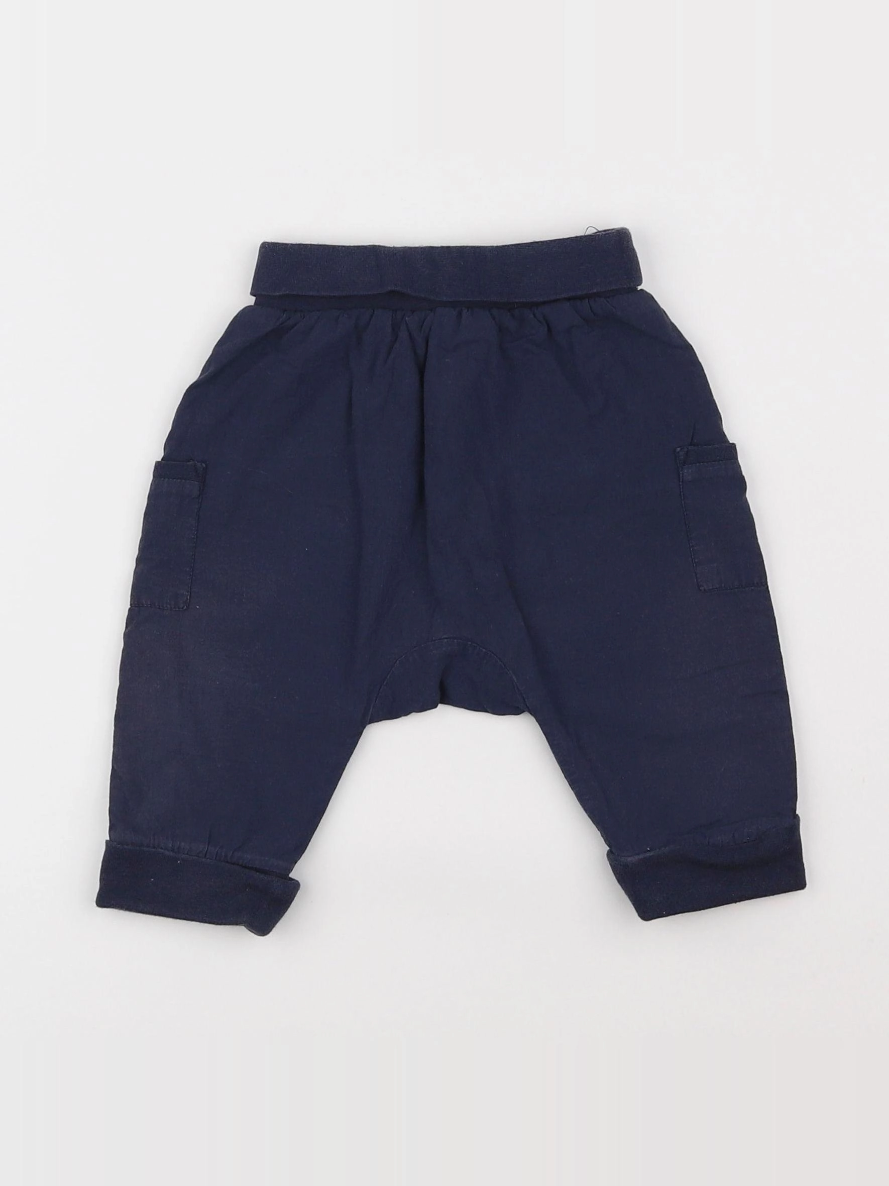 Boutchou - sarouel bleu - 6 mois