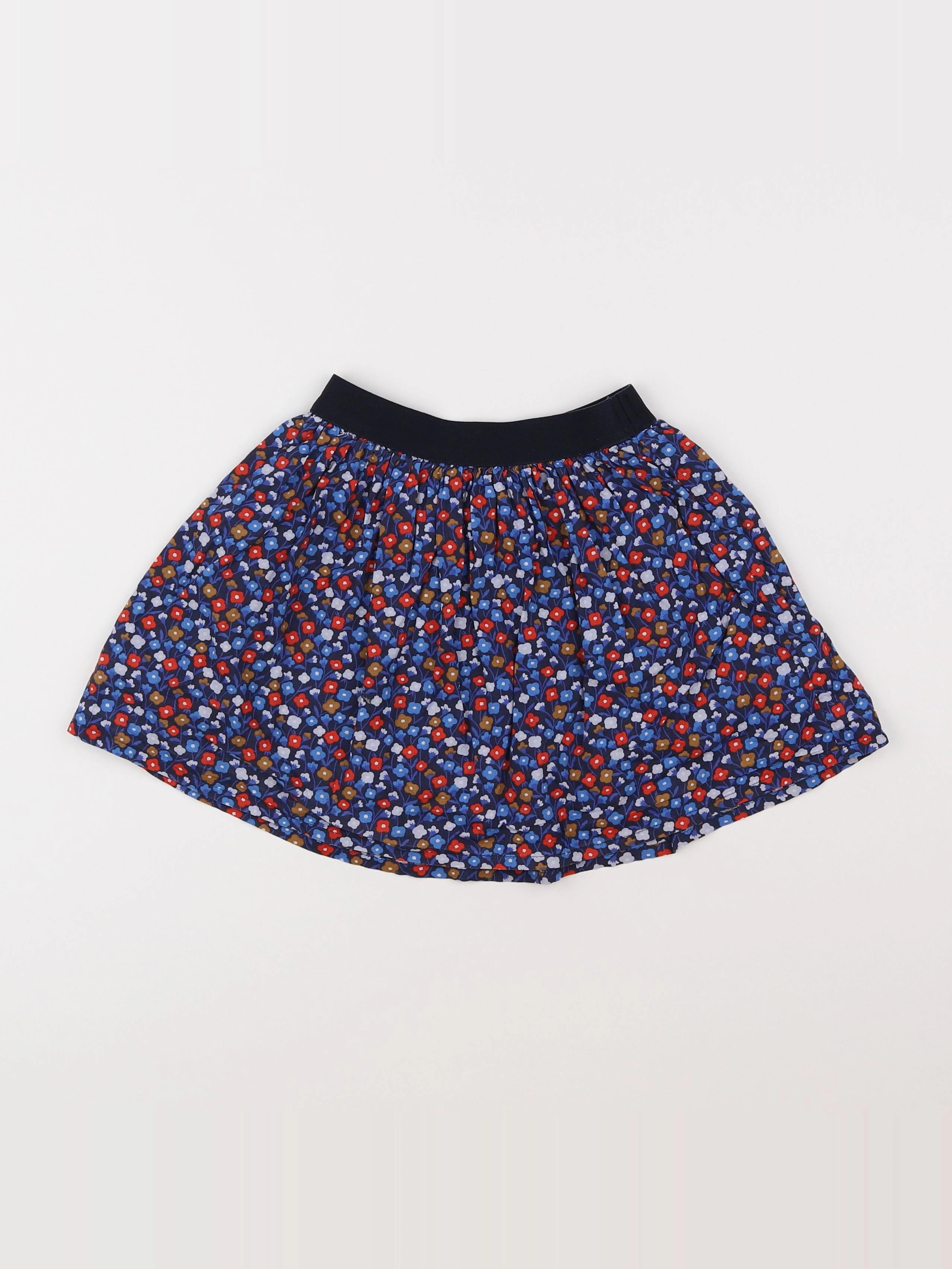 Monoprix - jupe bleu - 4 ans