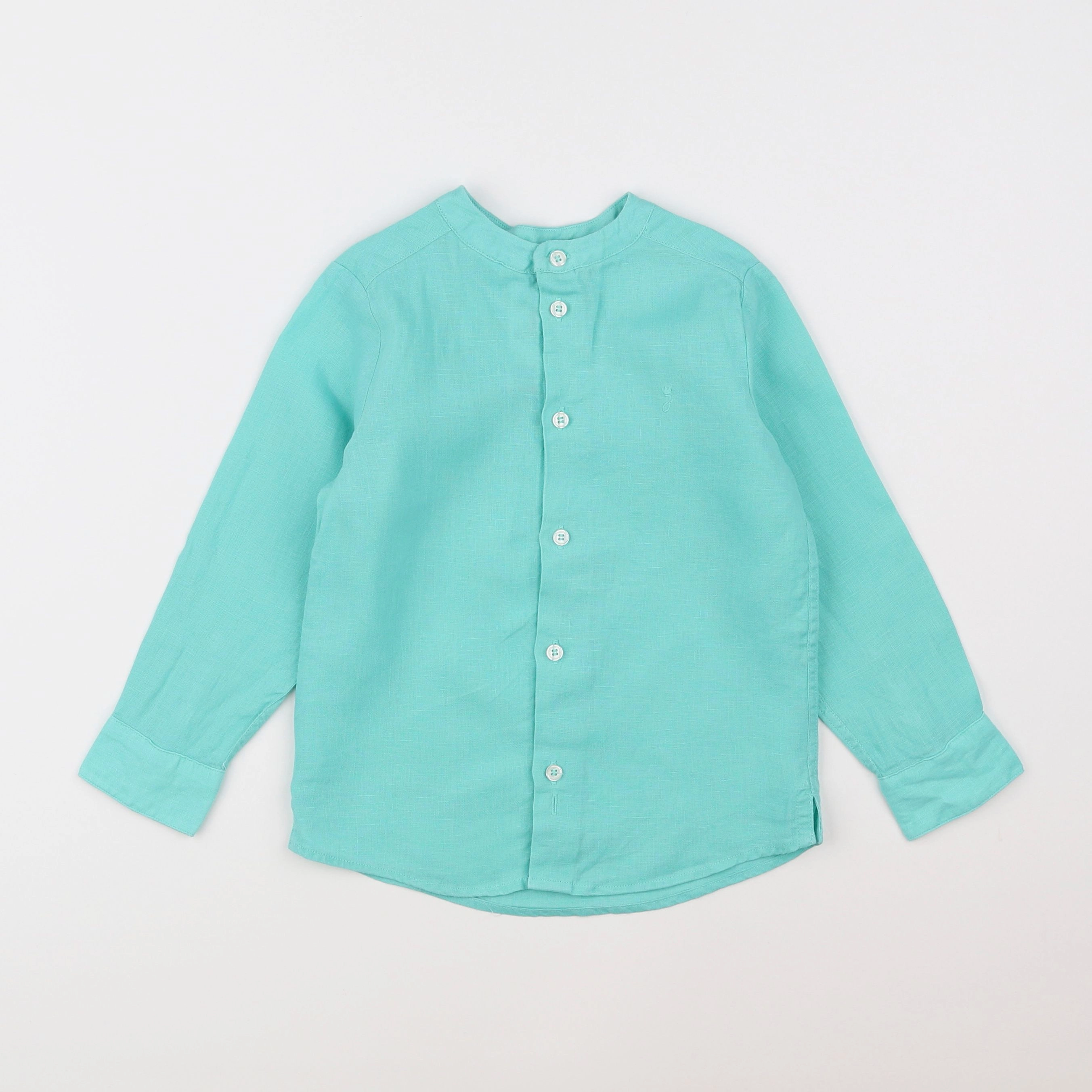 Jacadi - chemise bleu - 4 ans