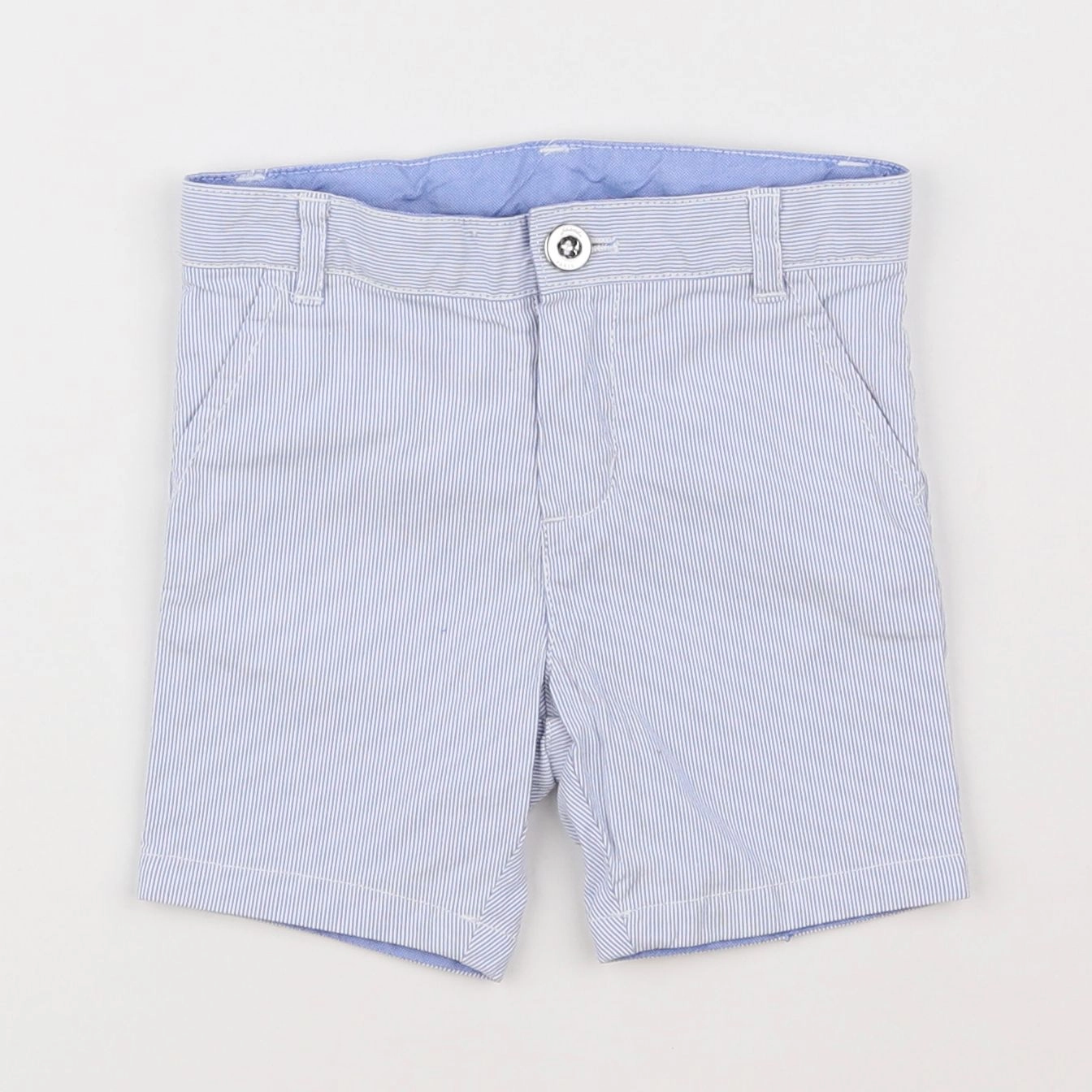 Jacadi - short bleu - 12 mois