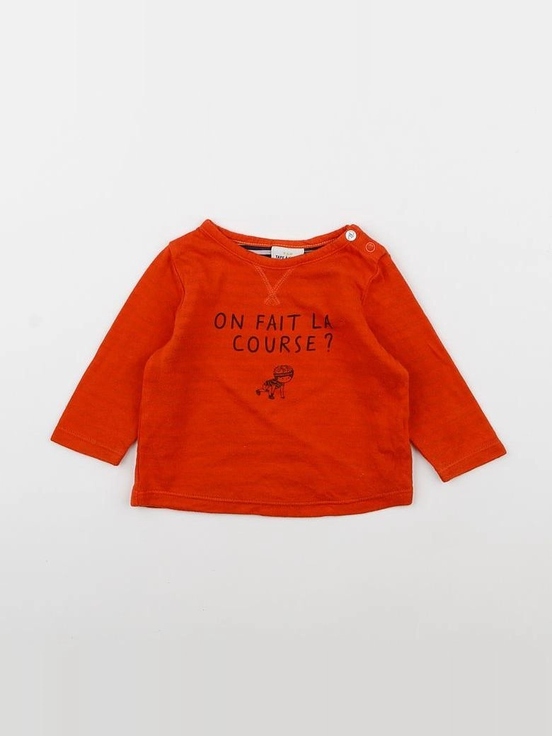 Tape à l'oeil - tee-shirt rouge - 6 mois