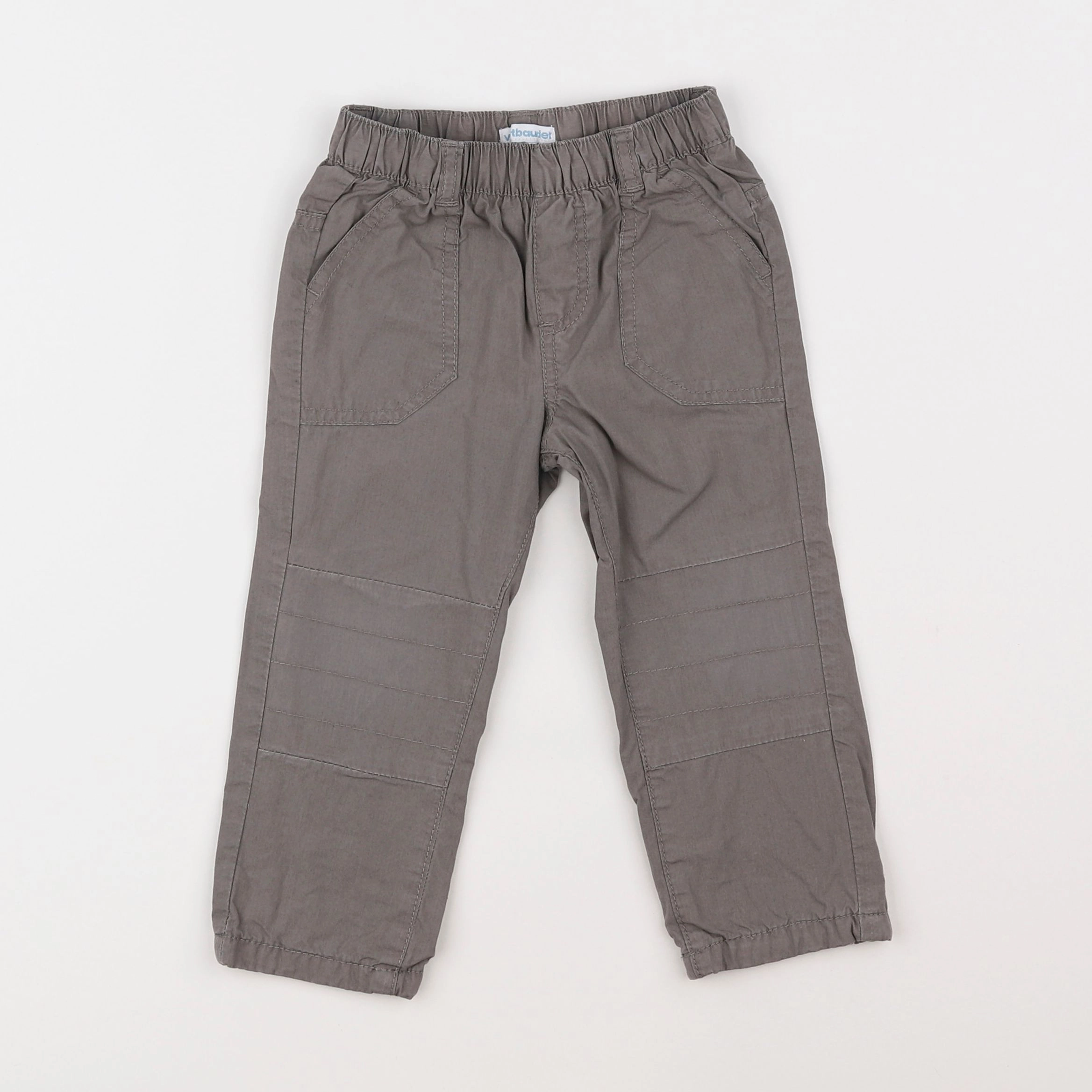 Vertbaudet - pantalon gris - 2 ans