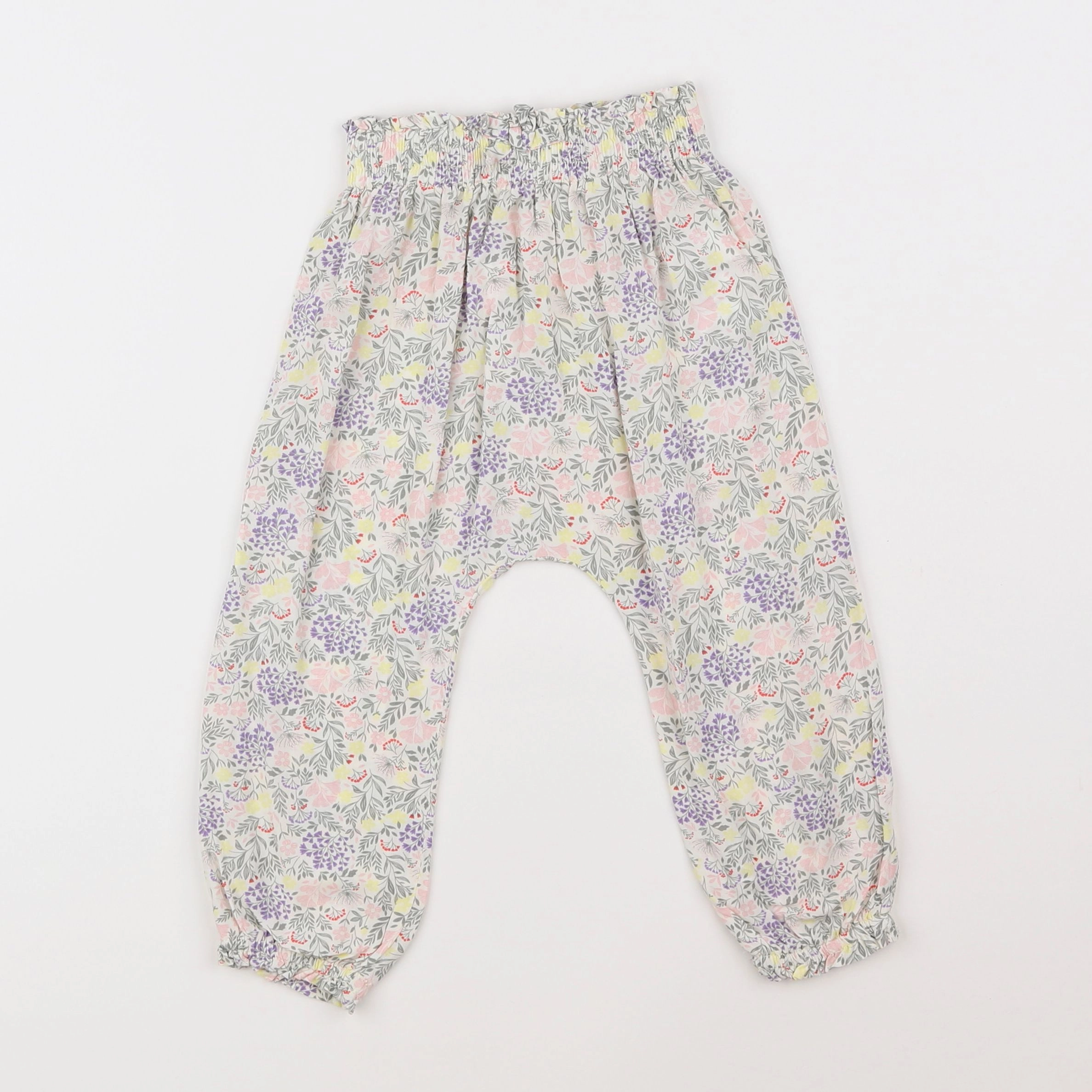 Vertbaudet - pantalon violet - 2 ans