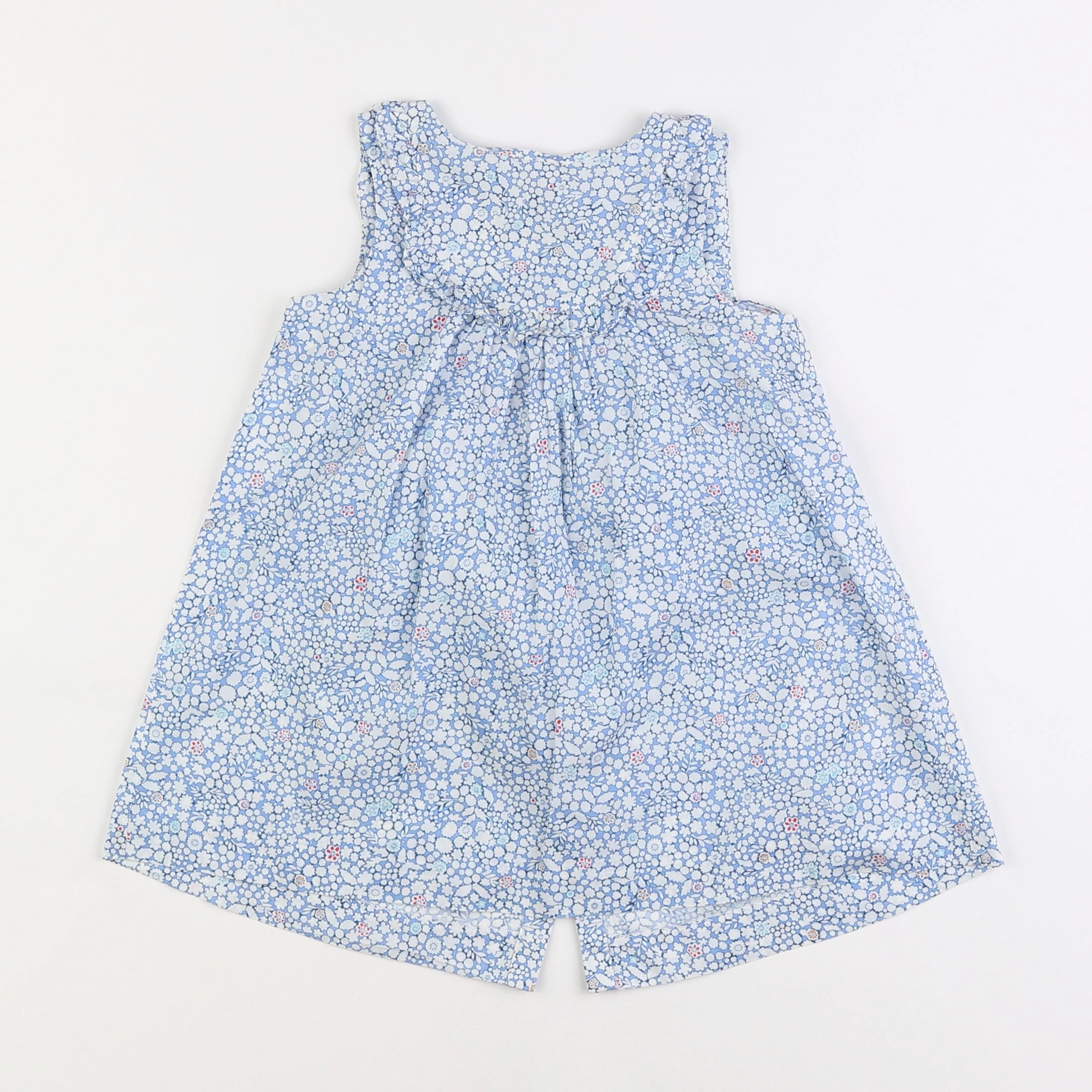 Jacadi - robe liberty bleu - 2 ans