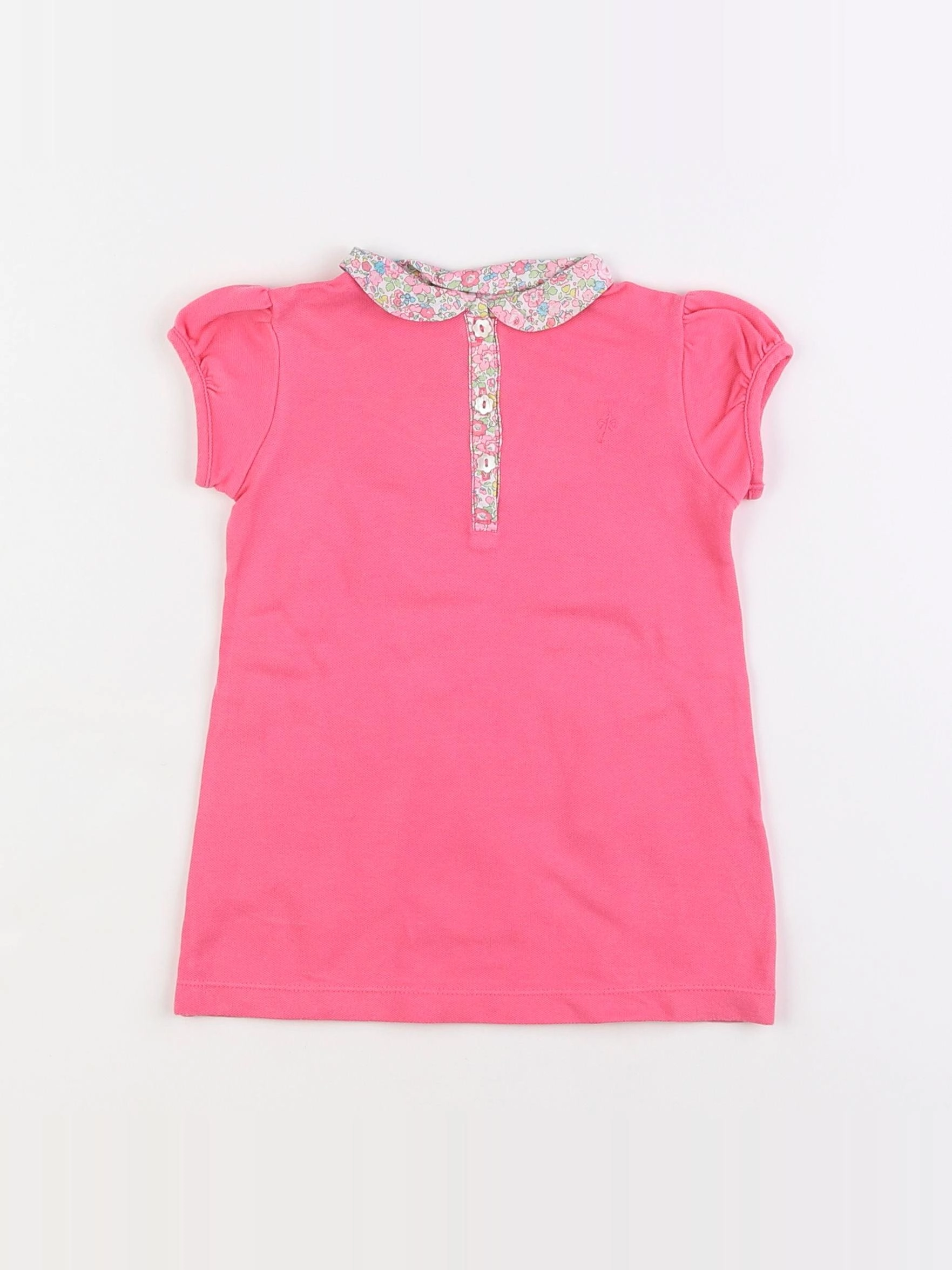 Jacadi - robe rose - 12 mois