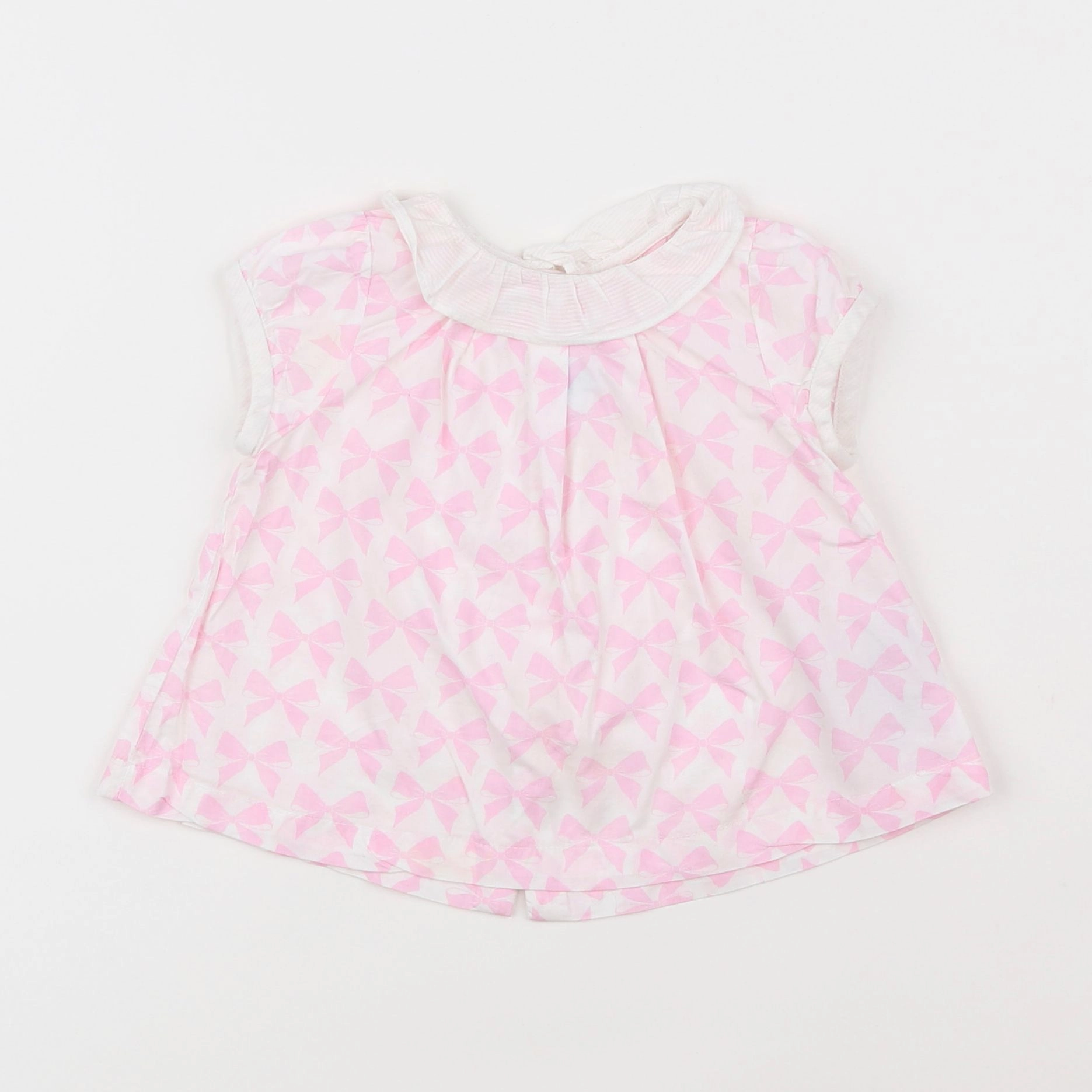 Jacadi - blouse rose - 6 mois