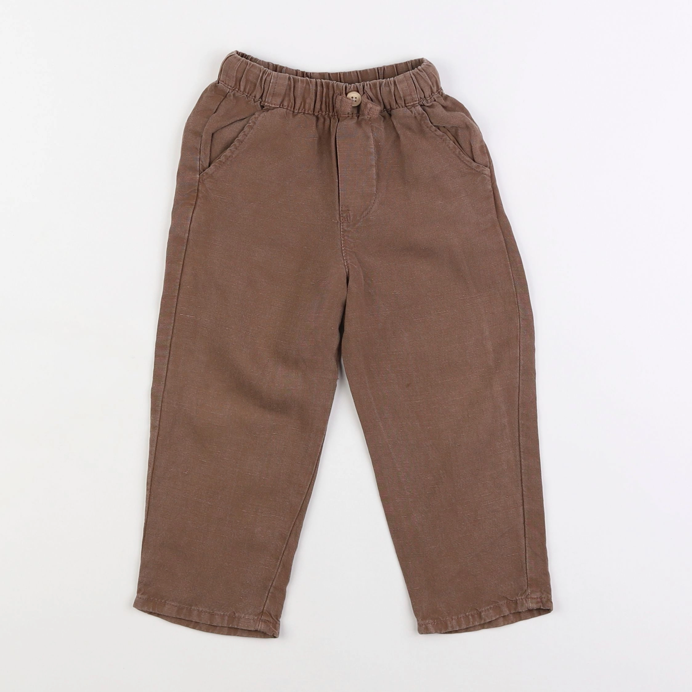 Zara - pantalon marron - 2 ans