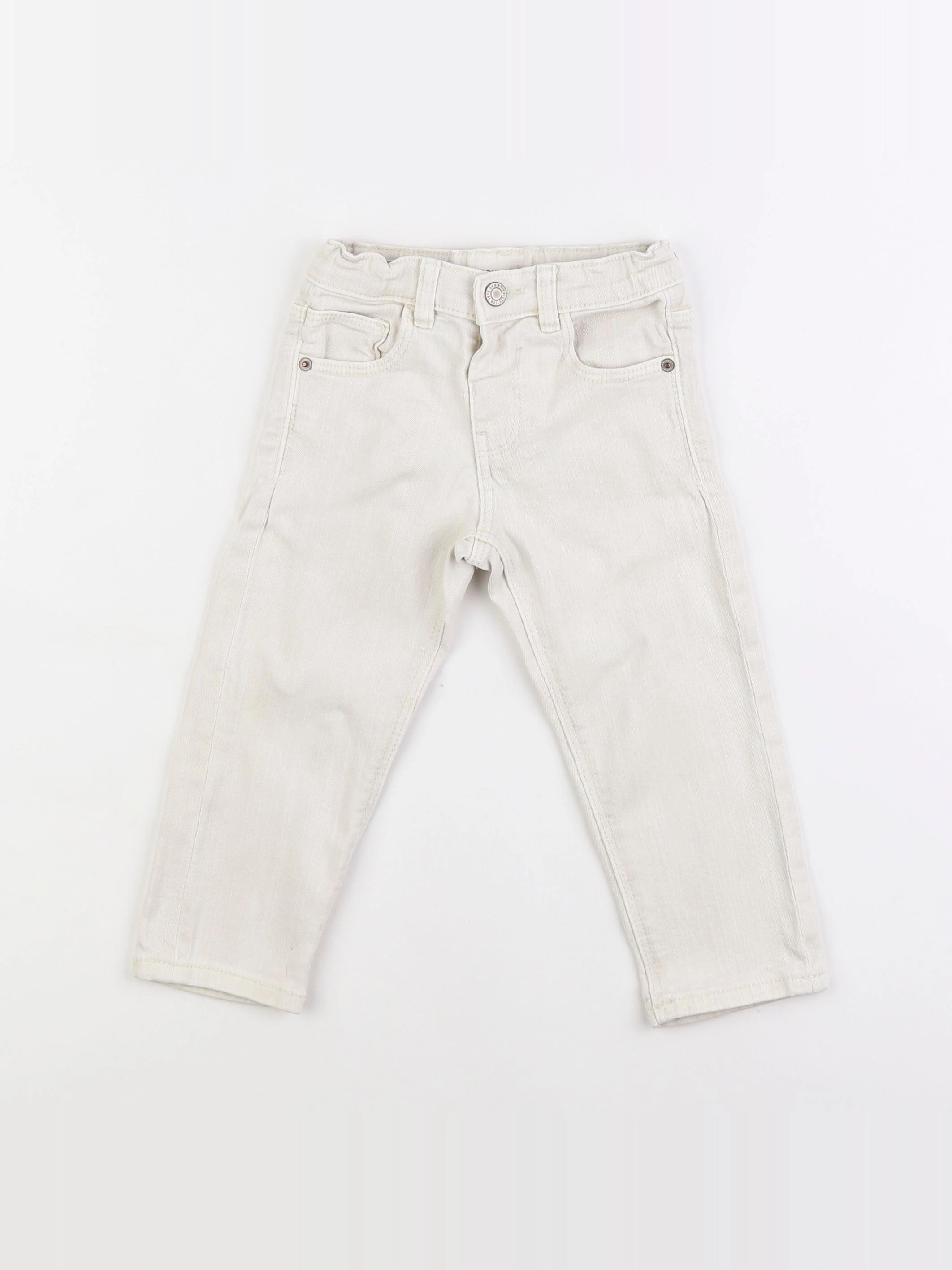 Zara - jean beige - 2 ans