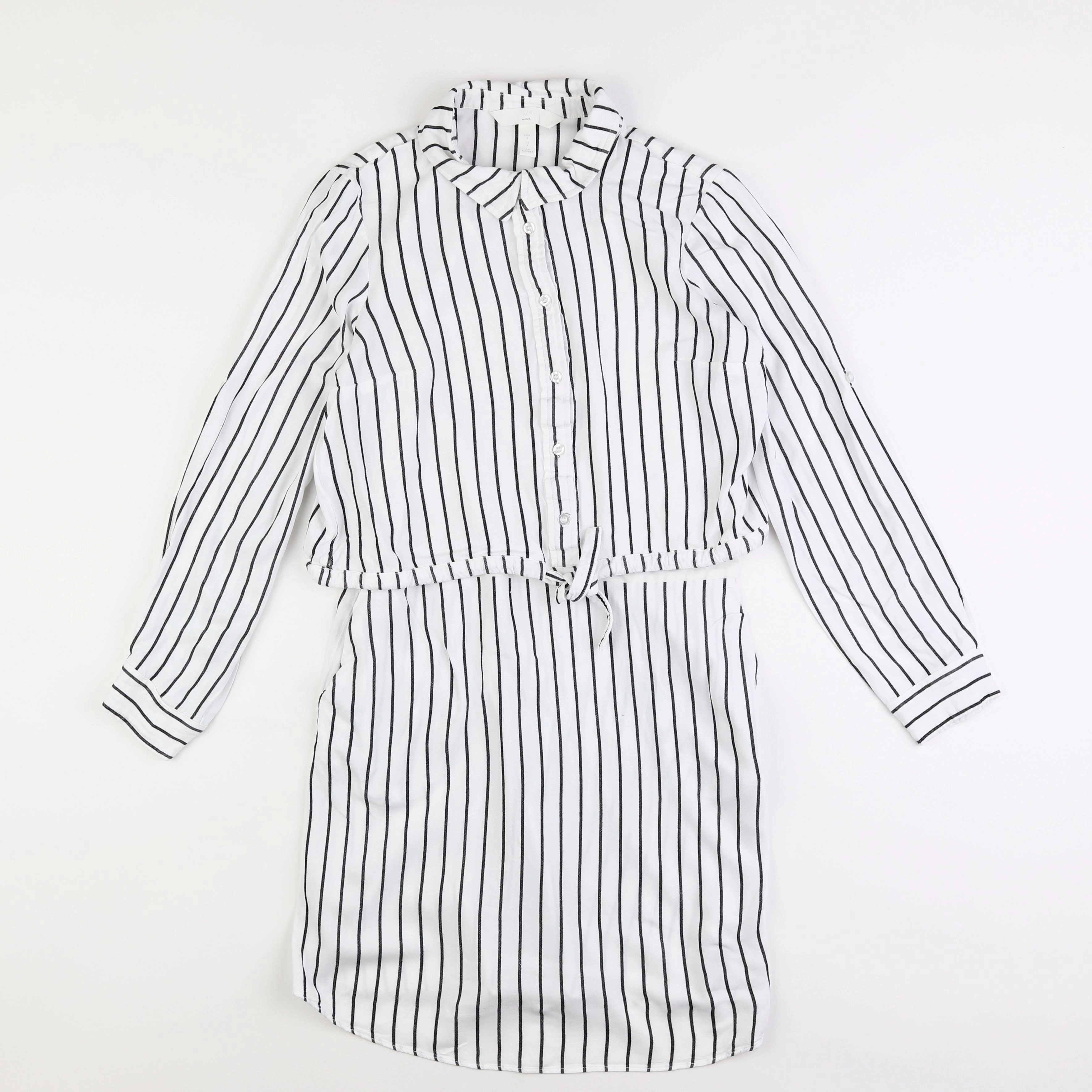 H&M - robe grossesse blanc - 36