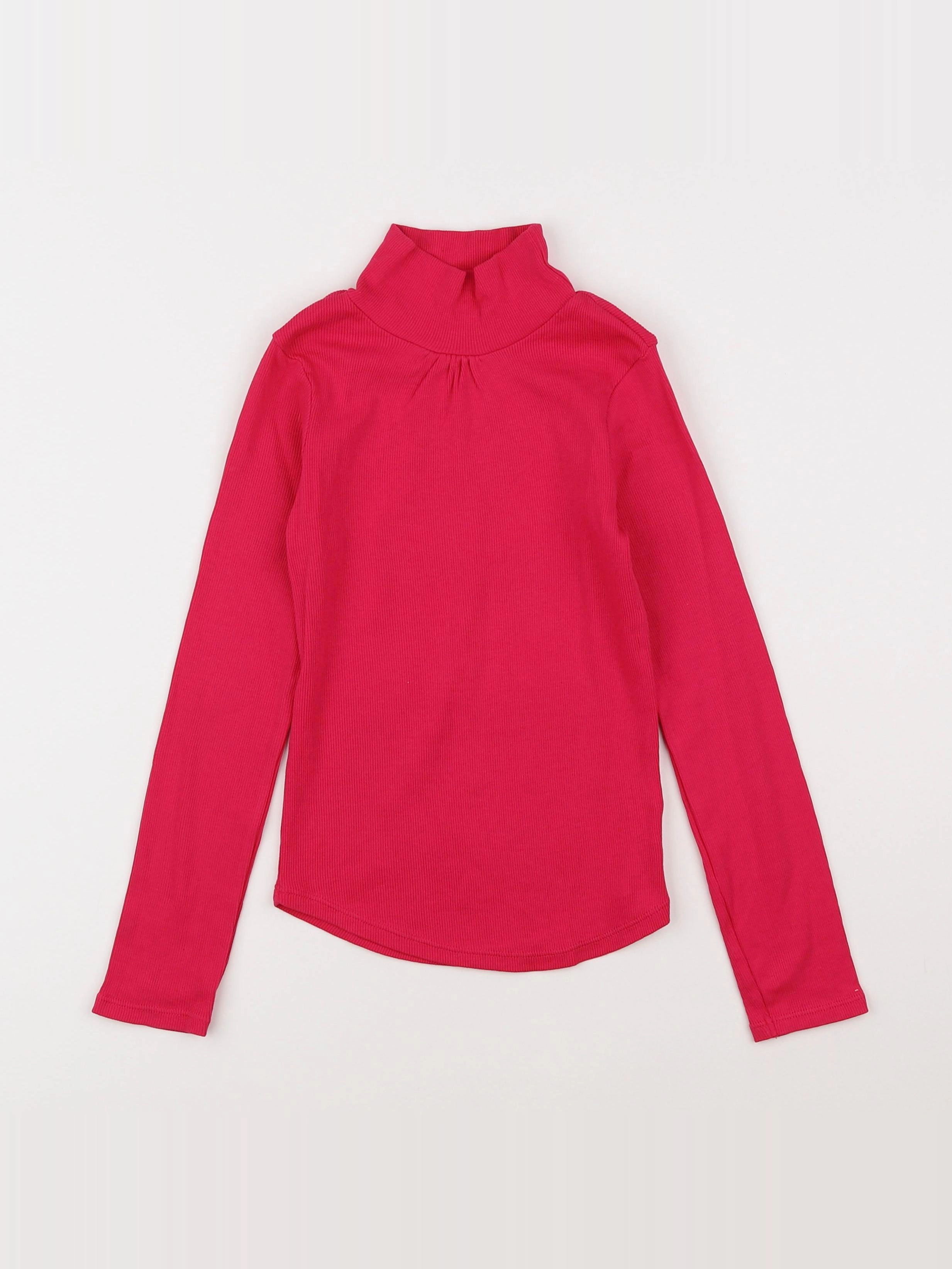 Okaidi - sous-pull rose - 8 ans