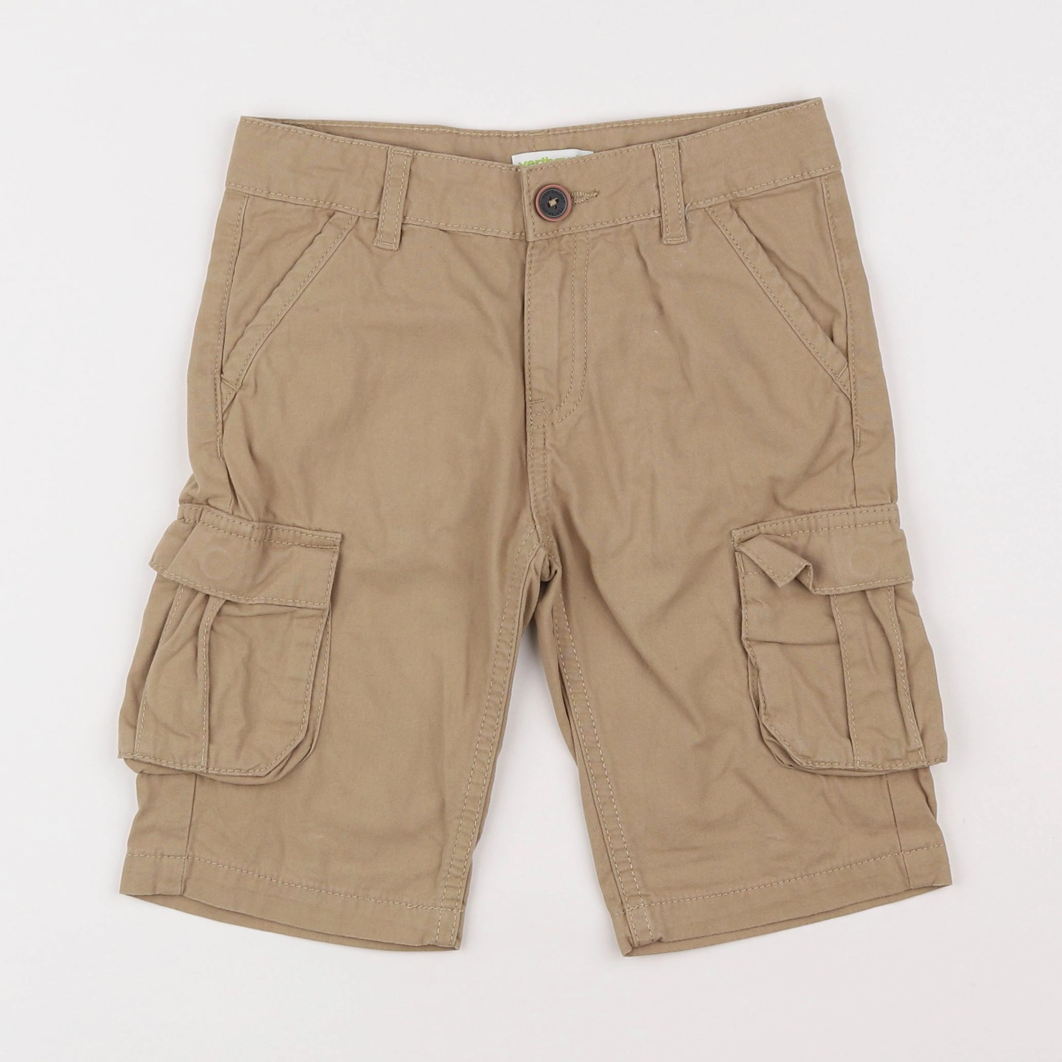 Vertbaudet - short beige - 6 ans