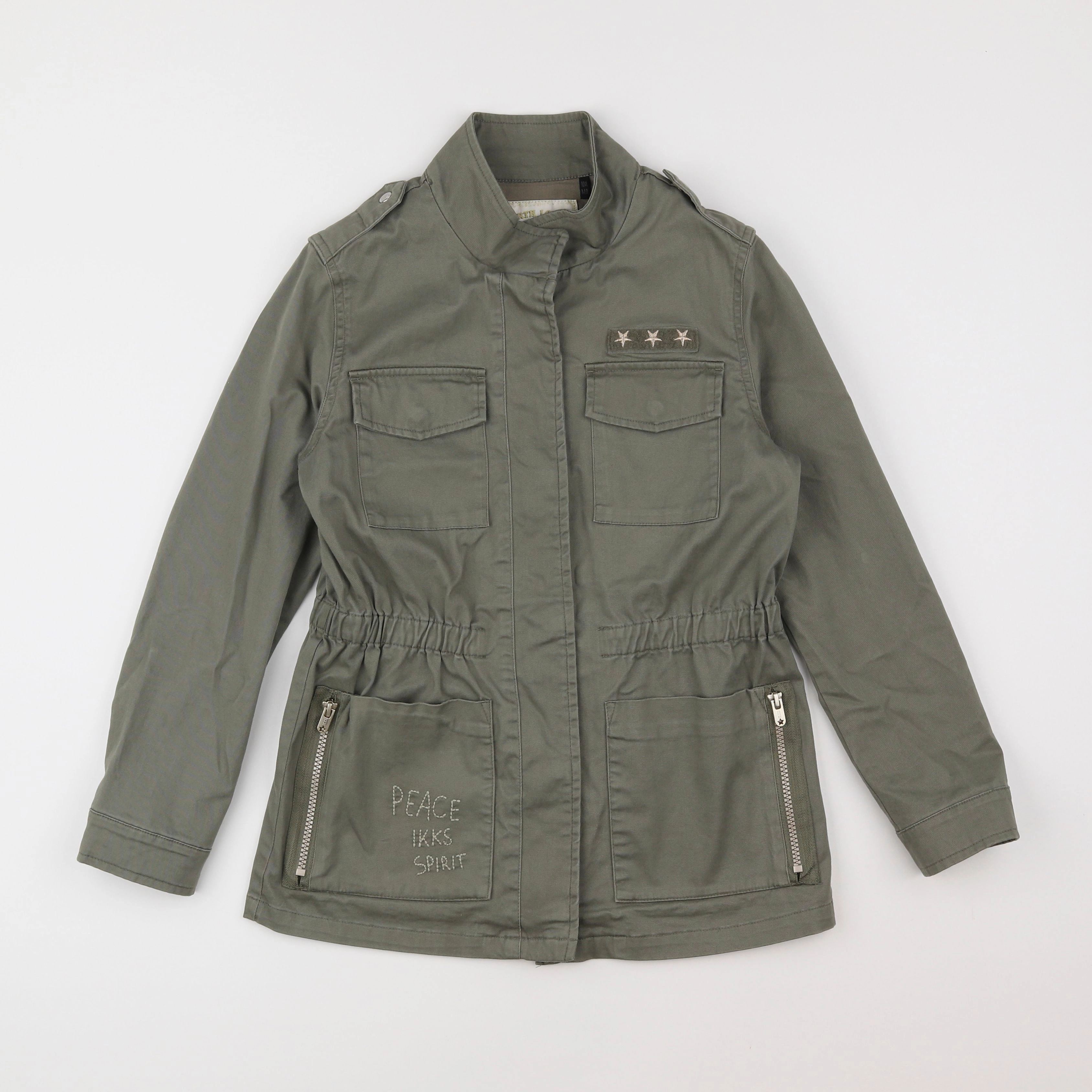 IKKS - veste vert - 10 ans