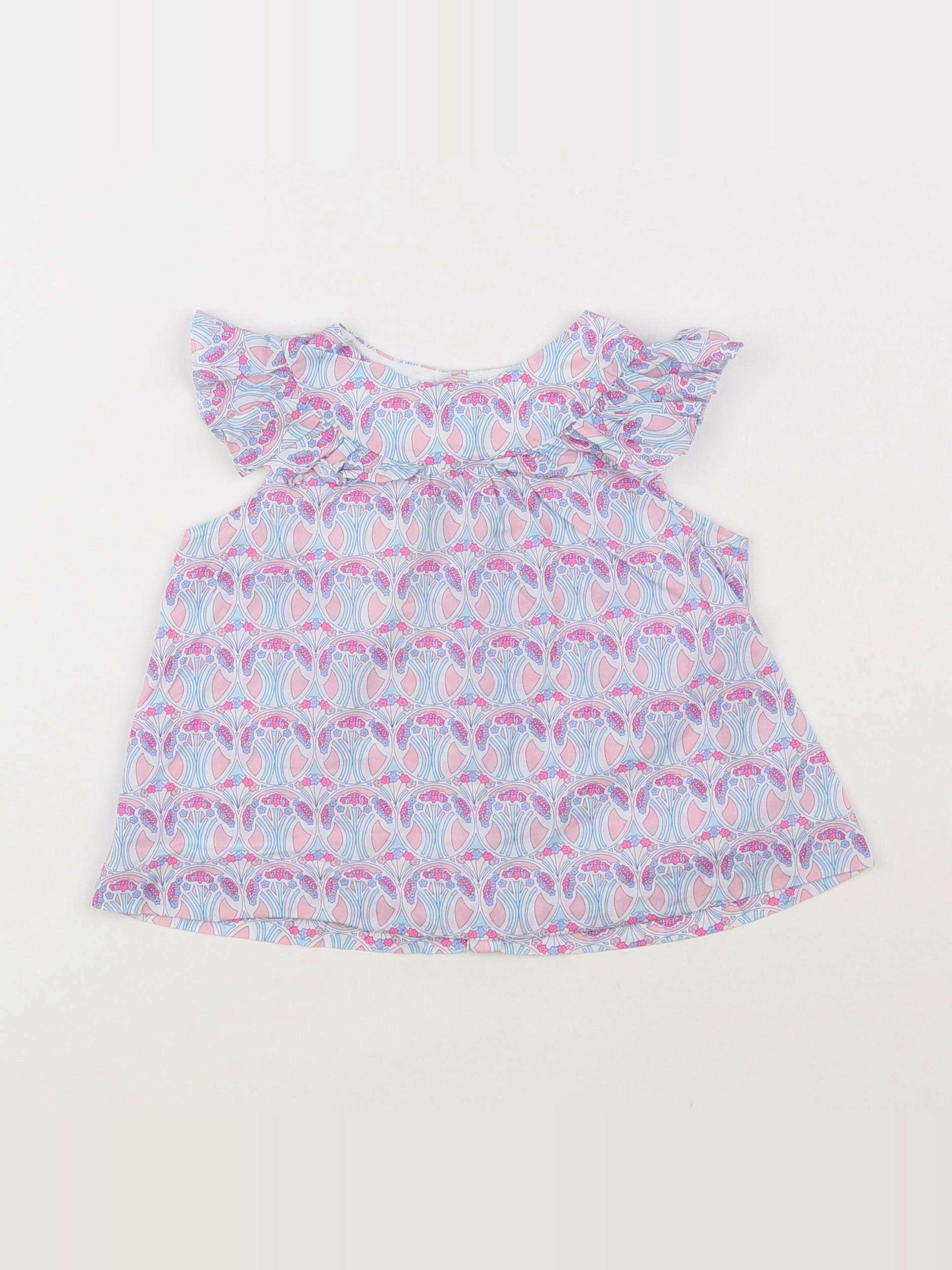 Jacadi - blouse multicolore - 18 mois