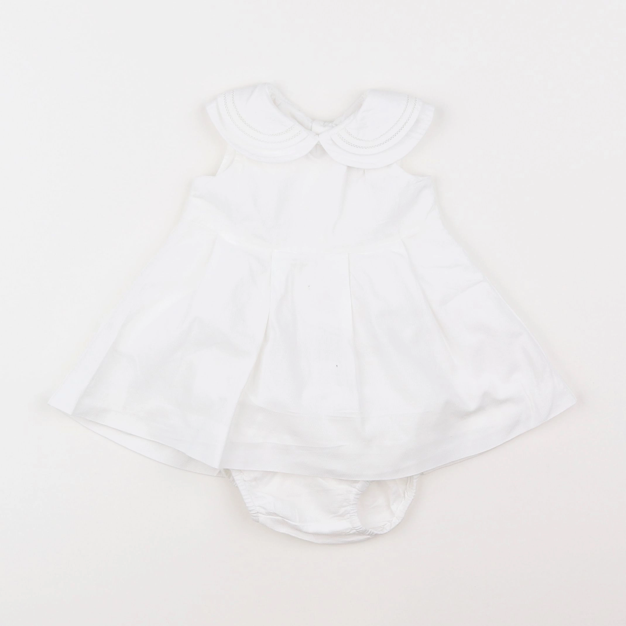 Jacadi - robe blanc - 3 mois